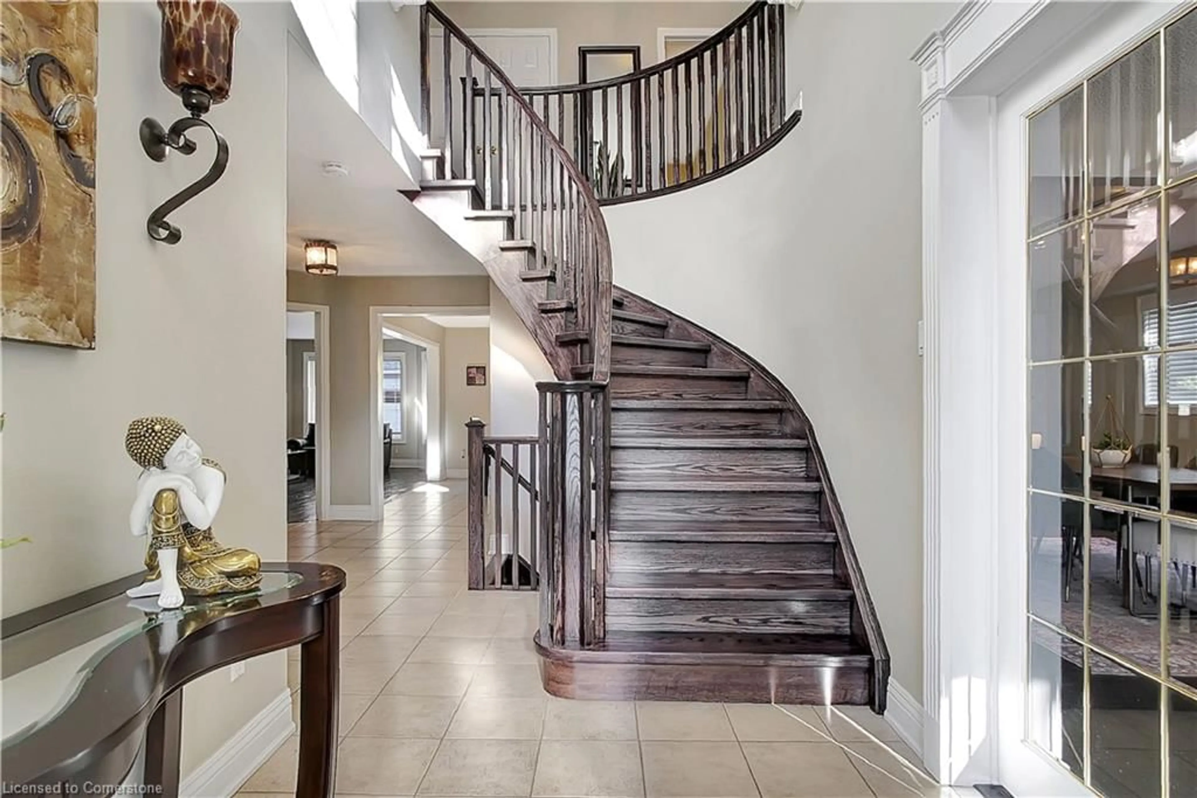 Indoor foyer, wood floors for 764 Saginaw Pky, Cambridge Ontario N1T 1V6