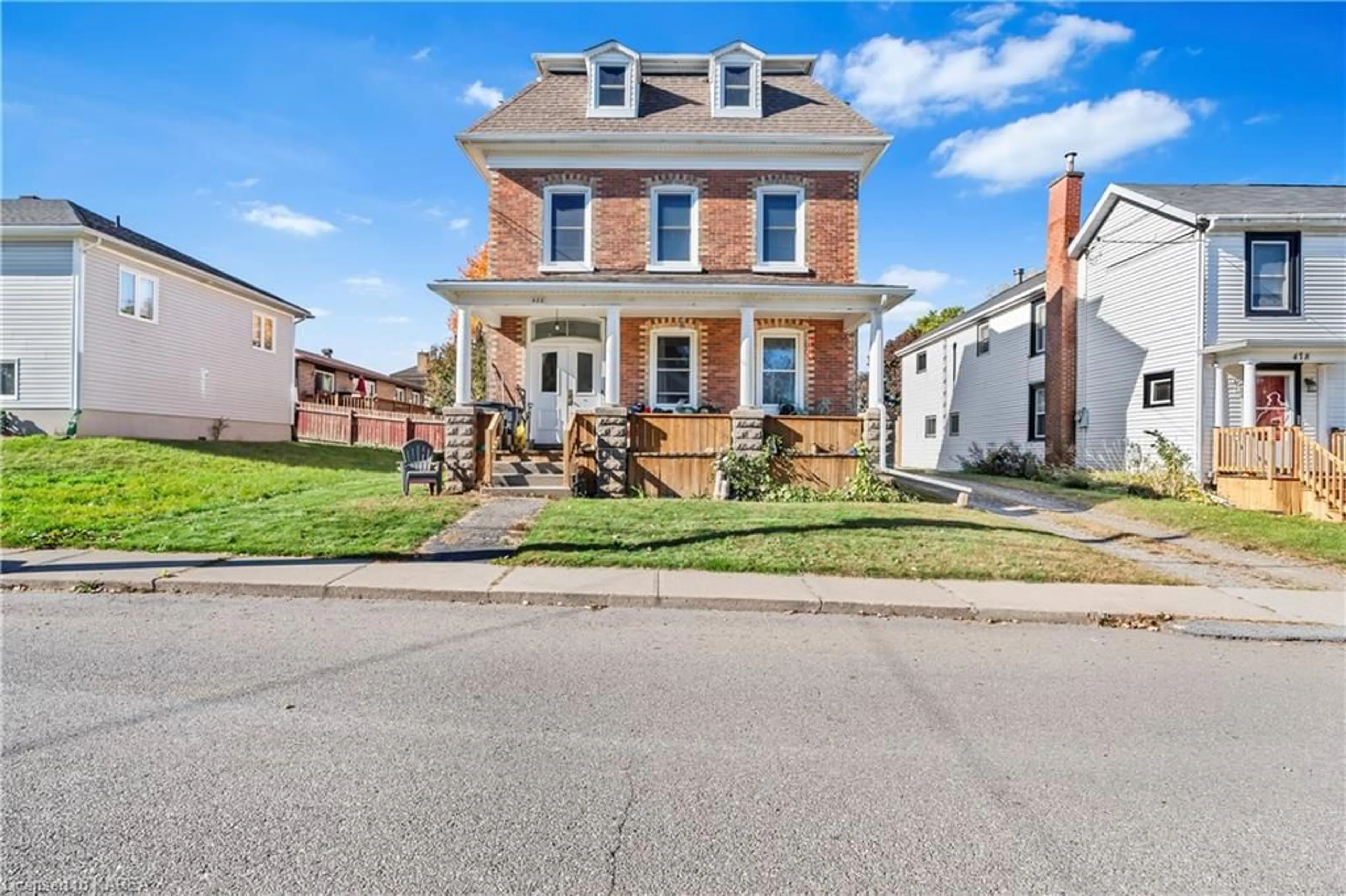 A pic from exterior of the house or condo, the street view for 486 Jessup St, Prescott Ontario K0E 1T0