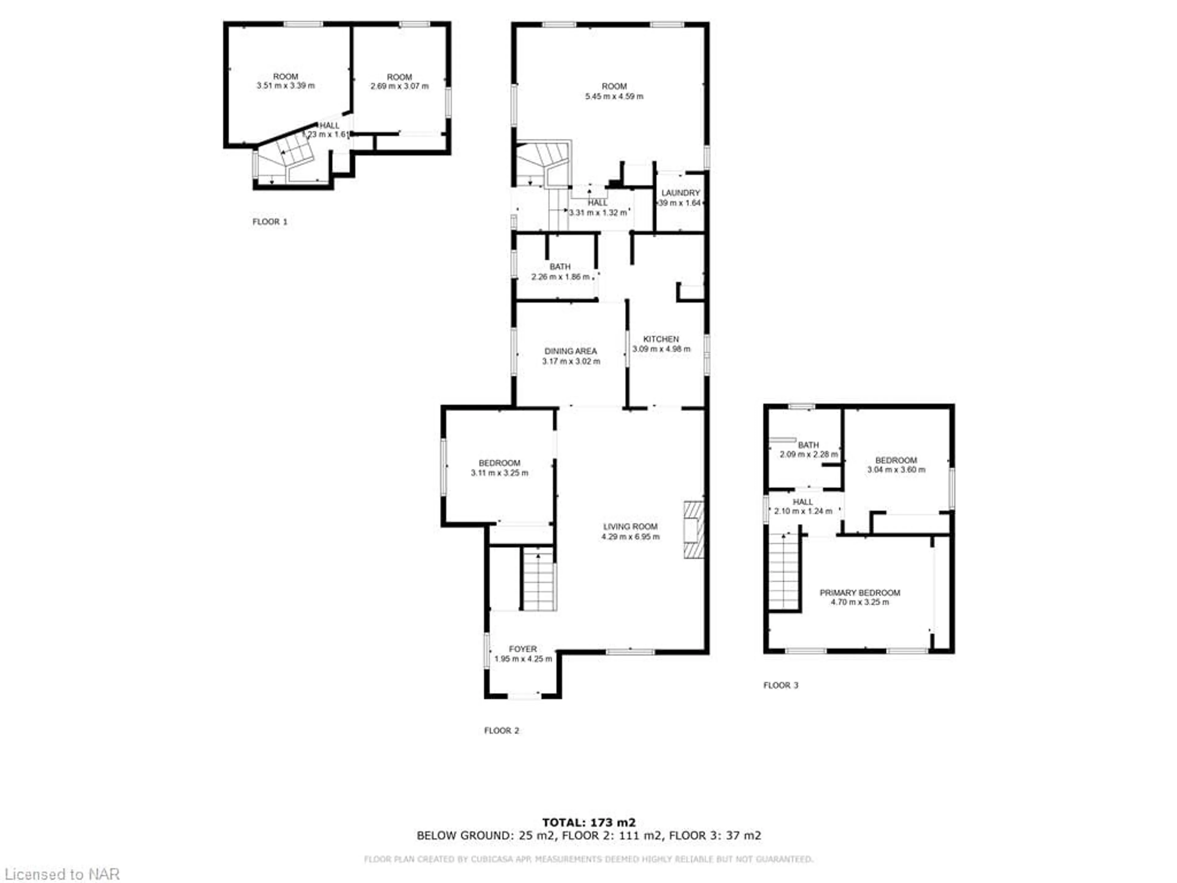 Floor plan for 327 South Mill St, Ridgeway Ontario L0S 1N0