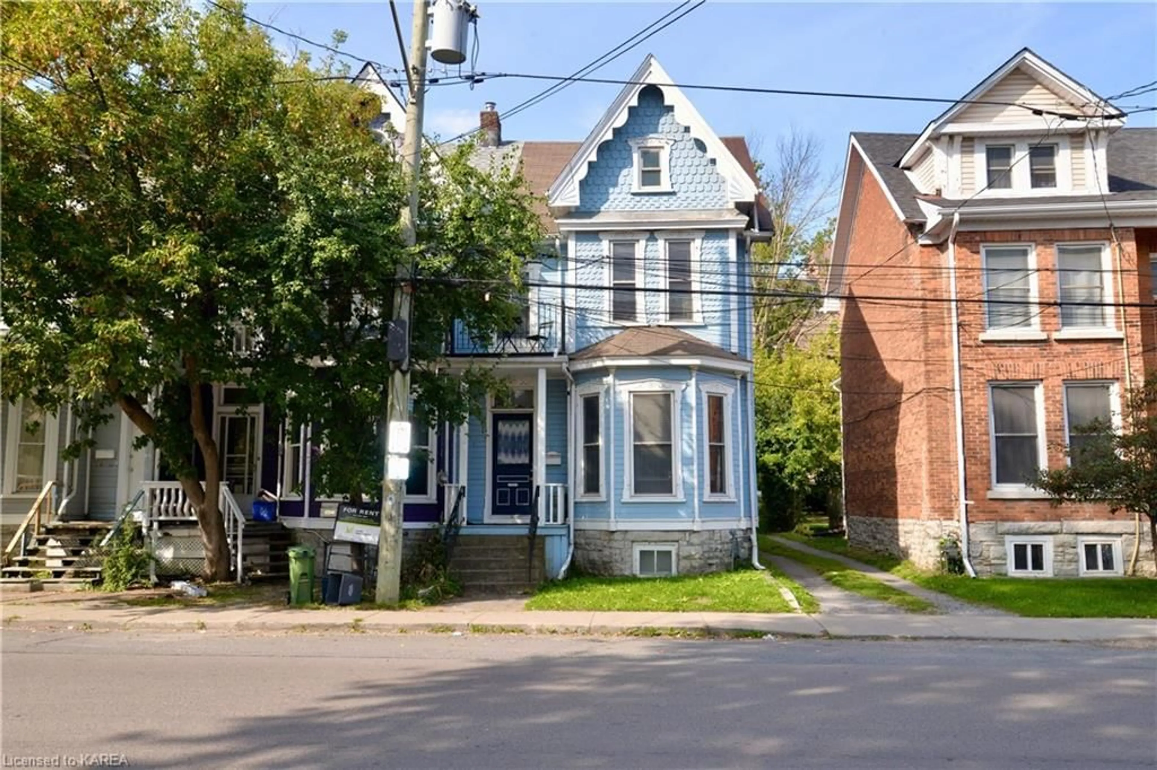 A pic from exterior of the house or condo, the street view for 368 Alfred St, Kingston Ontario K7K 4H7