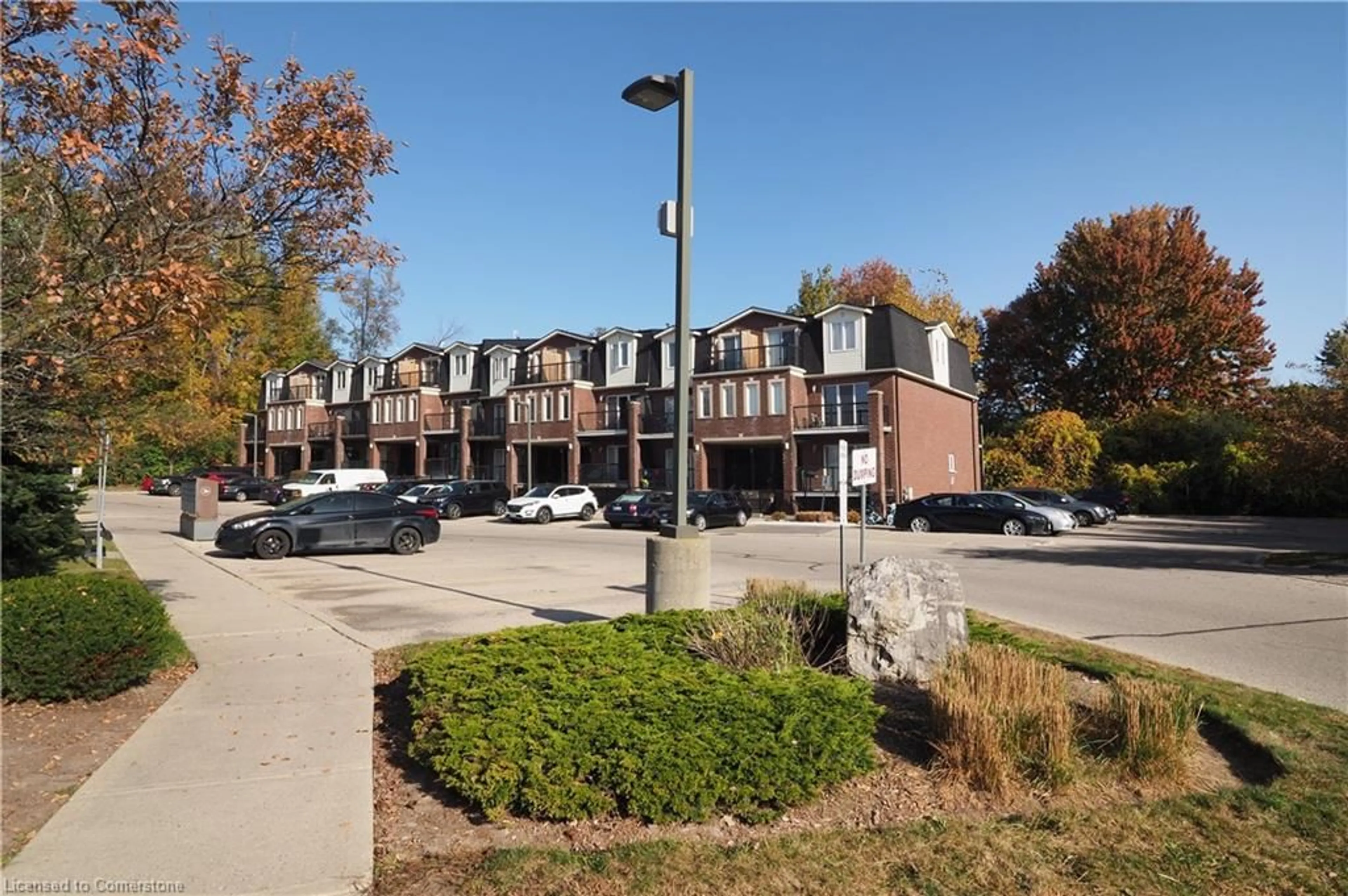 A pic from exterior of the house or condo, the street view for 45 Cedarhill Cres #14A, Kitchener Ontario N2E 0A2