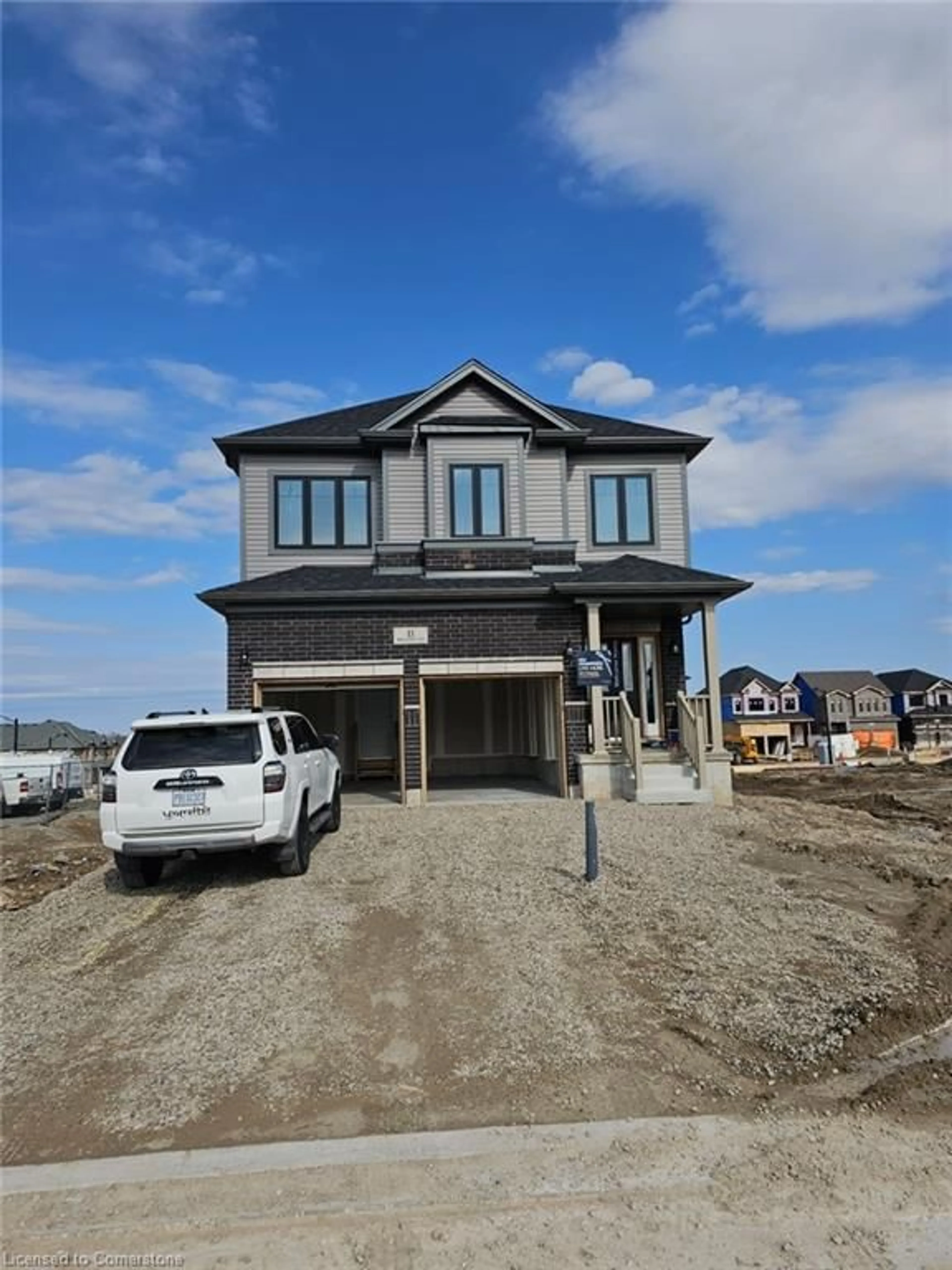 Frontside or backside of a home, the street view for 11 Broadacre Dr, Kitchener Ontario N2R 0S5