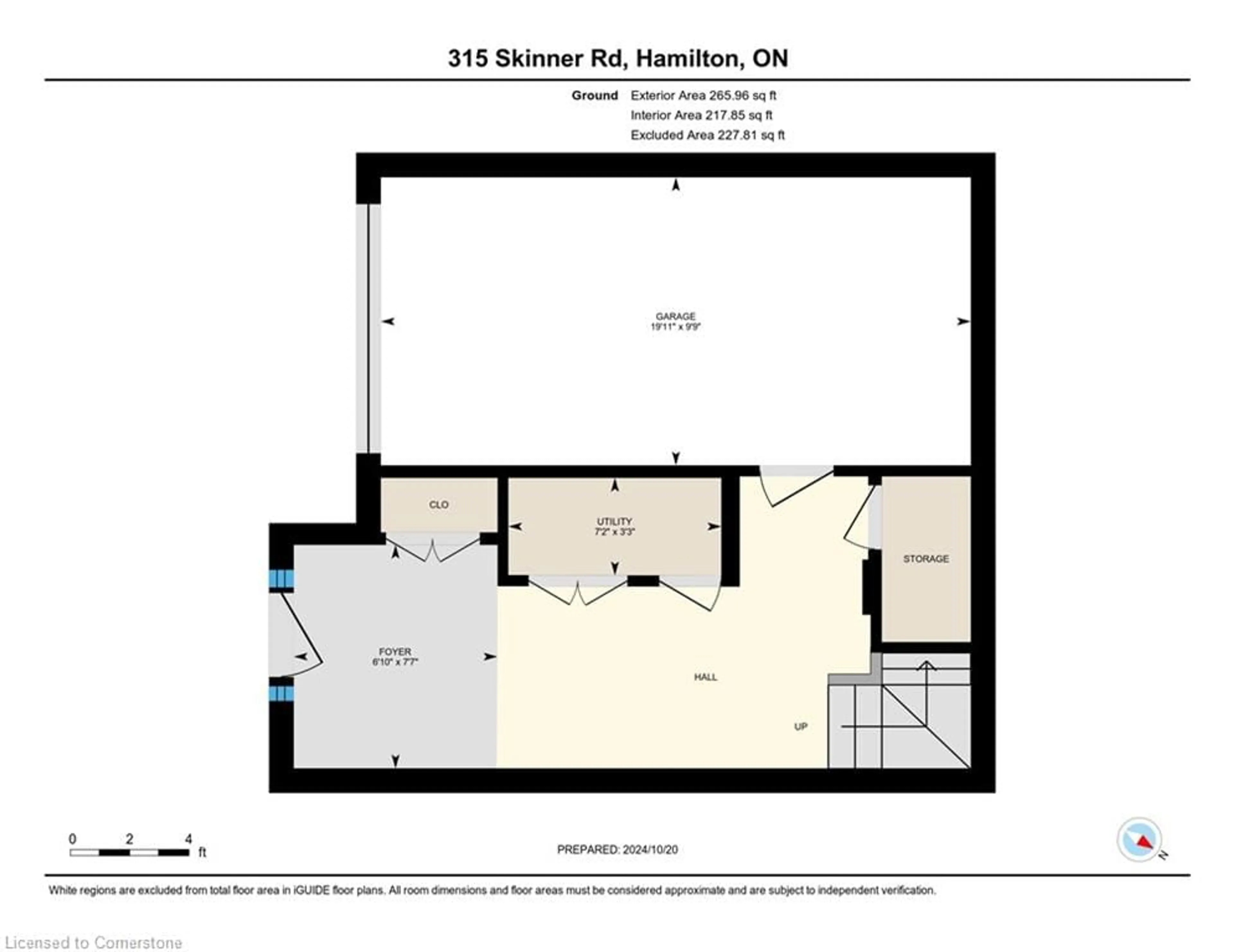 Floor plan for 315 Skinner Rd, Waterdown Ontario L8B 1W5