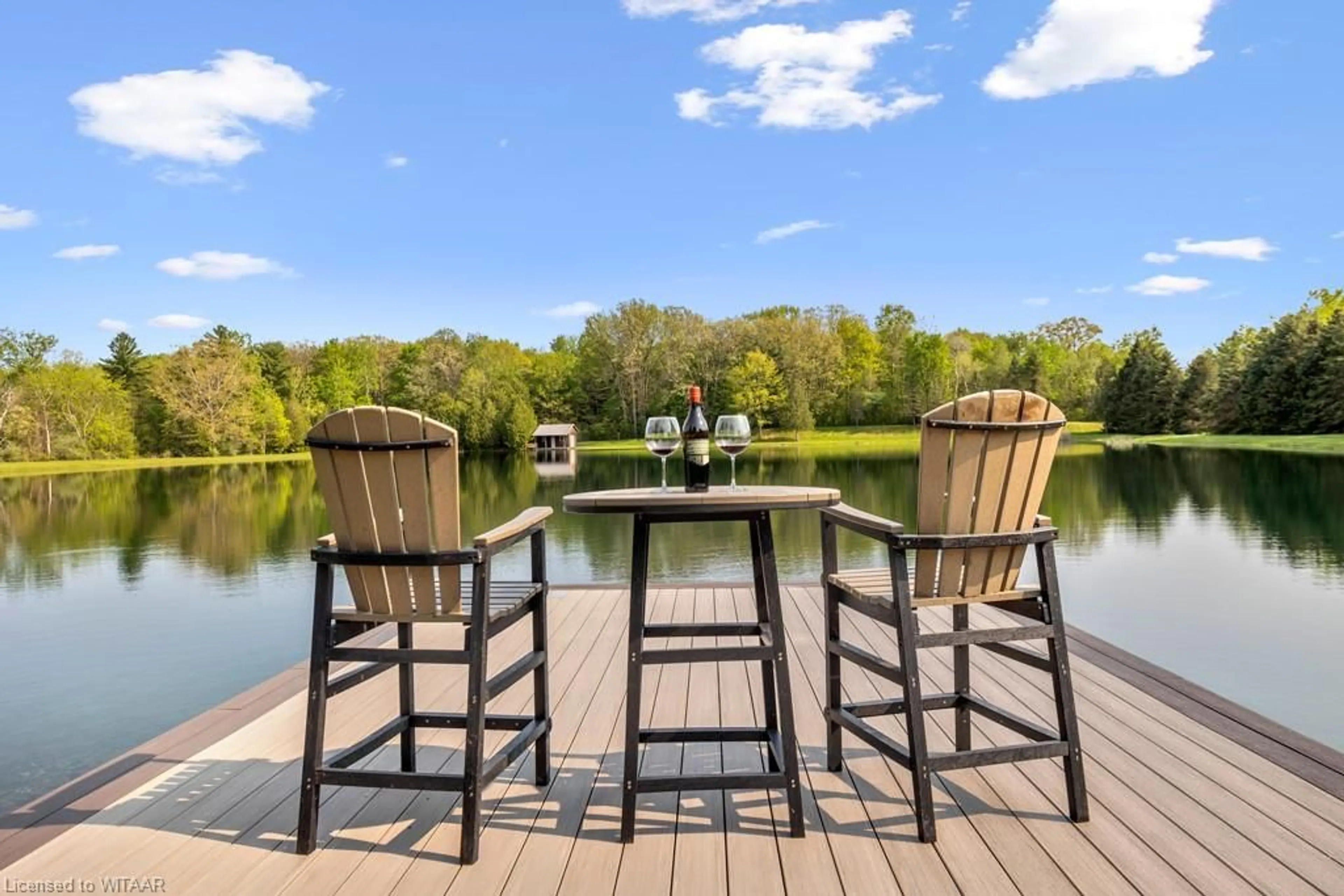 Patio, the view of lake or river for 5067 Hamilton Rd, Dorchester Ontario N0L 1G6