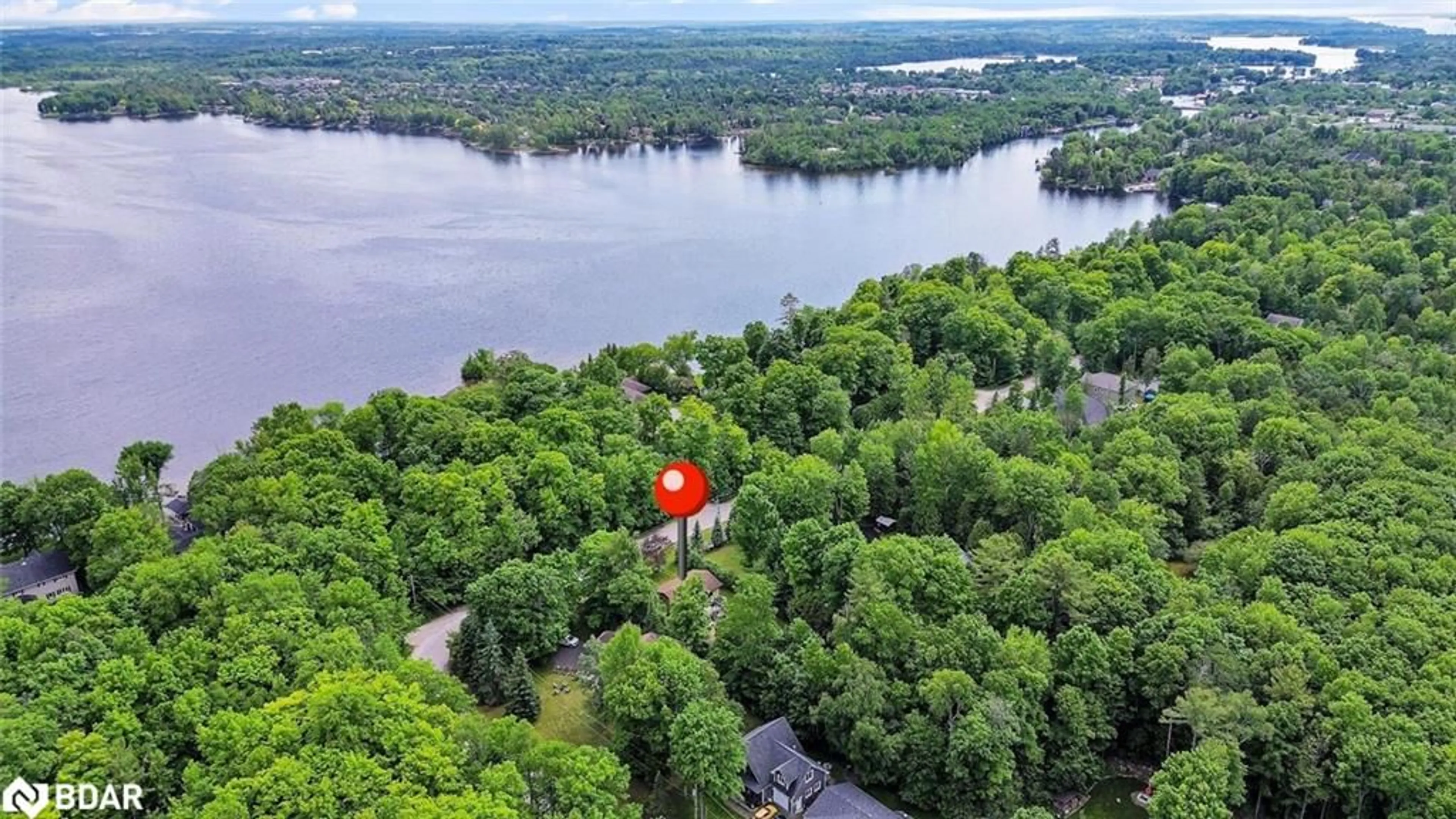 A pic from exterior of the house or condo, the view of lake or river for 314 Riverside Dr, Bobcaygeon Ontario K0M 1A0