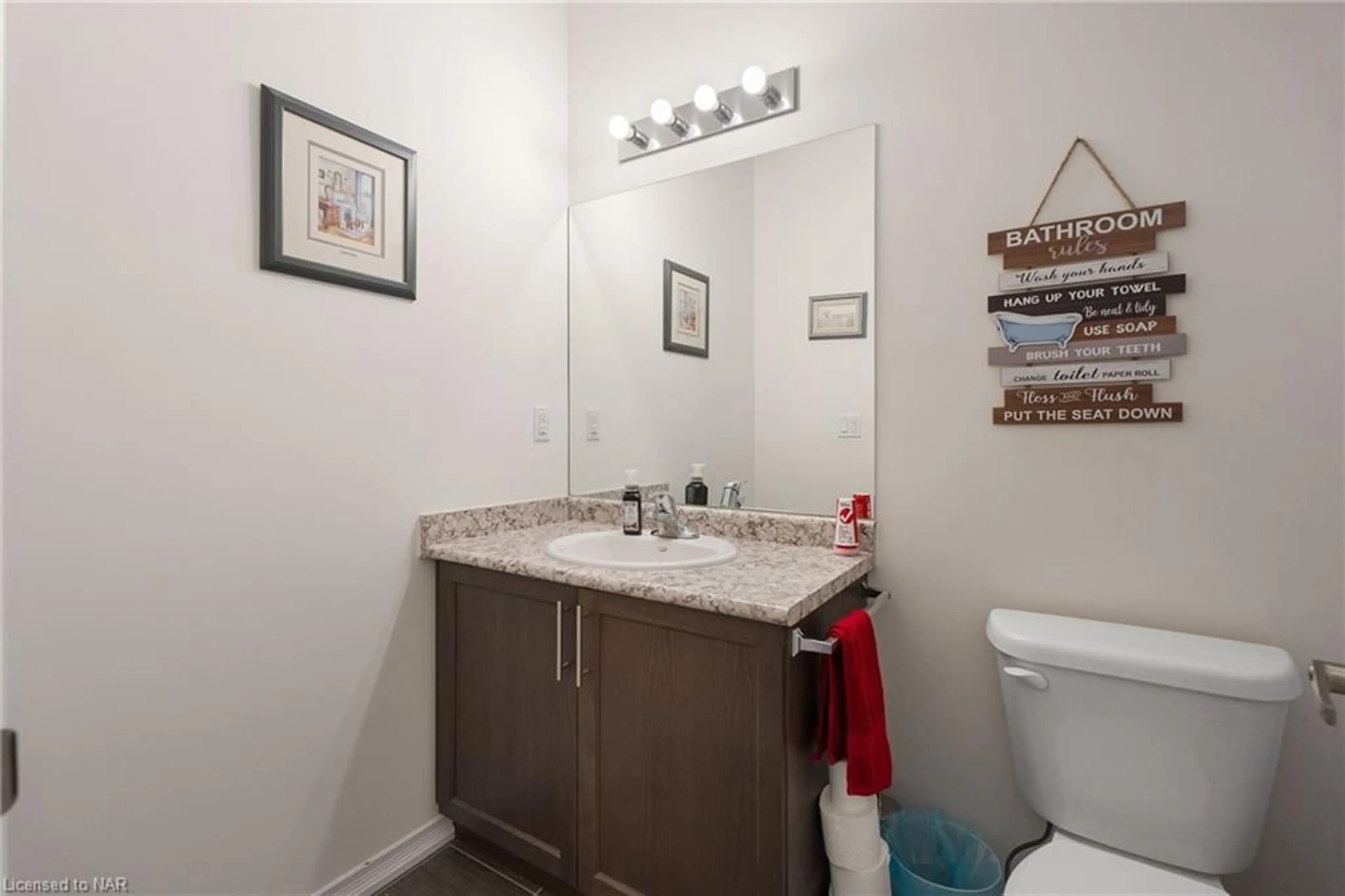 Bathroom, not visible floor for 23 Cosmopolitan Common, St. Catharines Ontario L2M 0B8