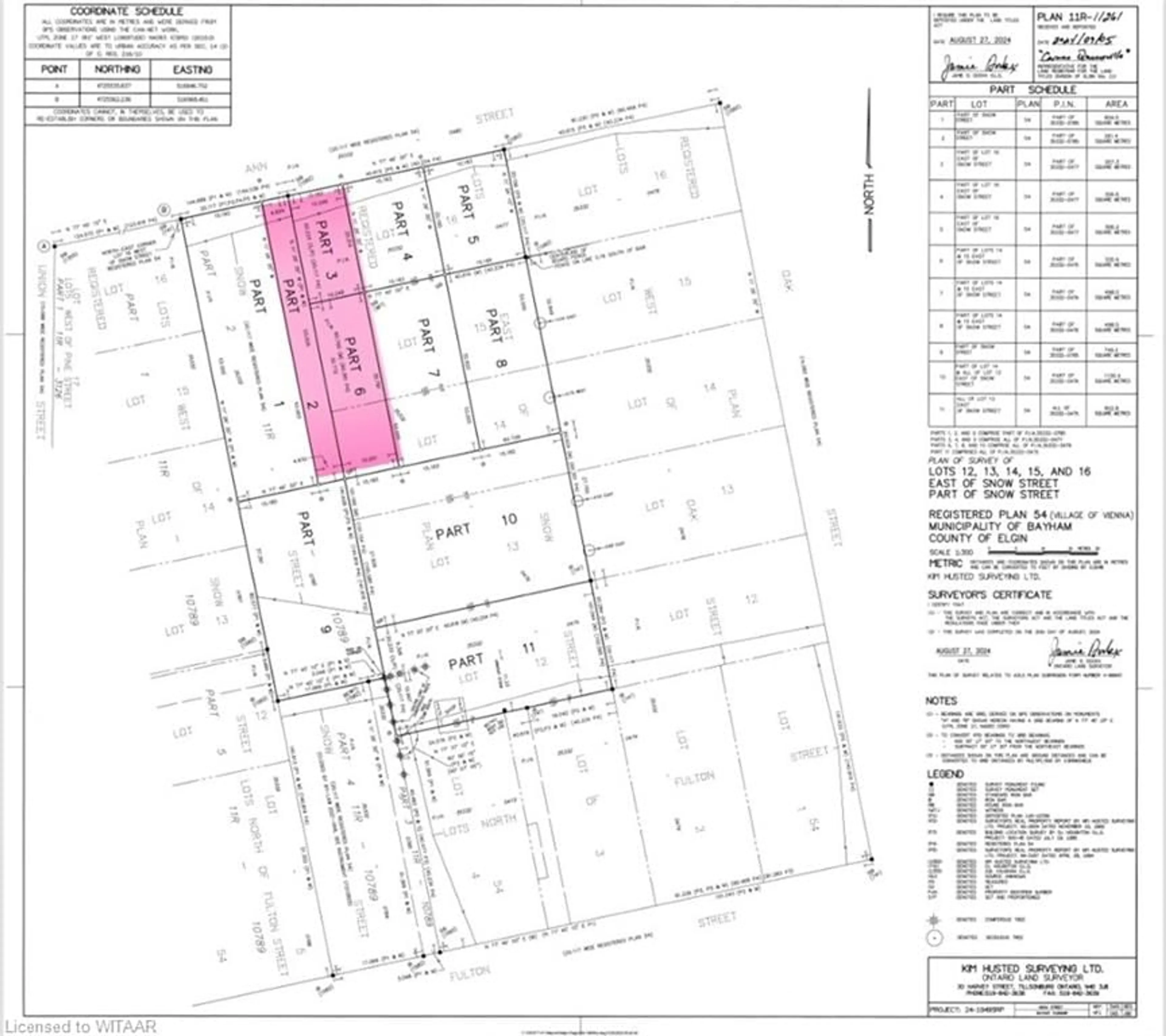 Floor plan for PARCEL 2 Ann St, Vienna Ontario N0J 1Z0