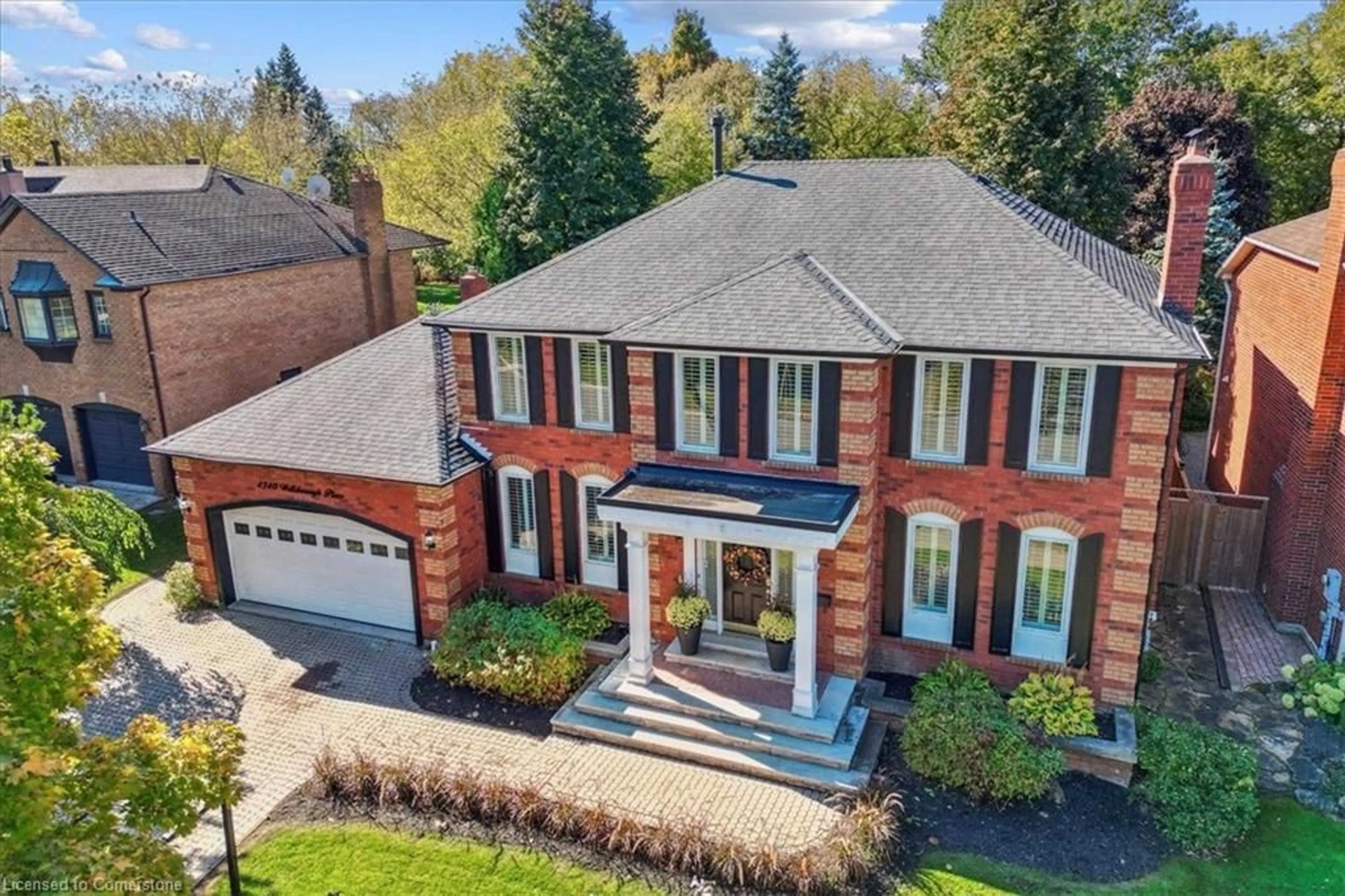 Home with brick exterior material for 4340 Wellsborough Pl, Mississauga Ontario L5M 3J4