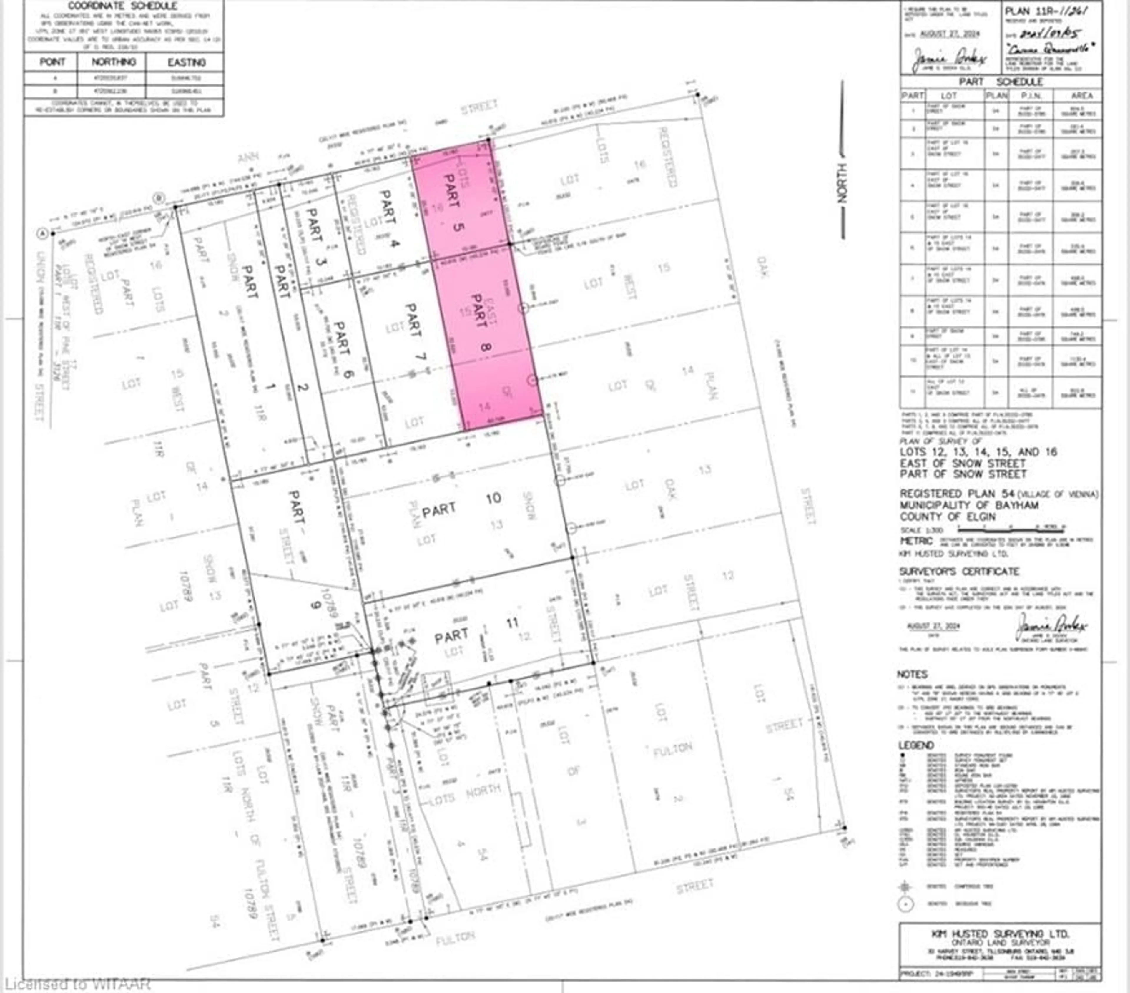 Floor plan for PARCEL 4 Ann St, Vienna Ontario N0J 1Z0