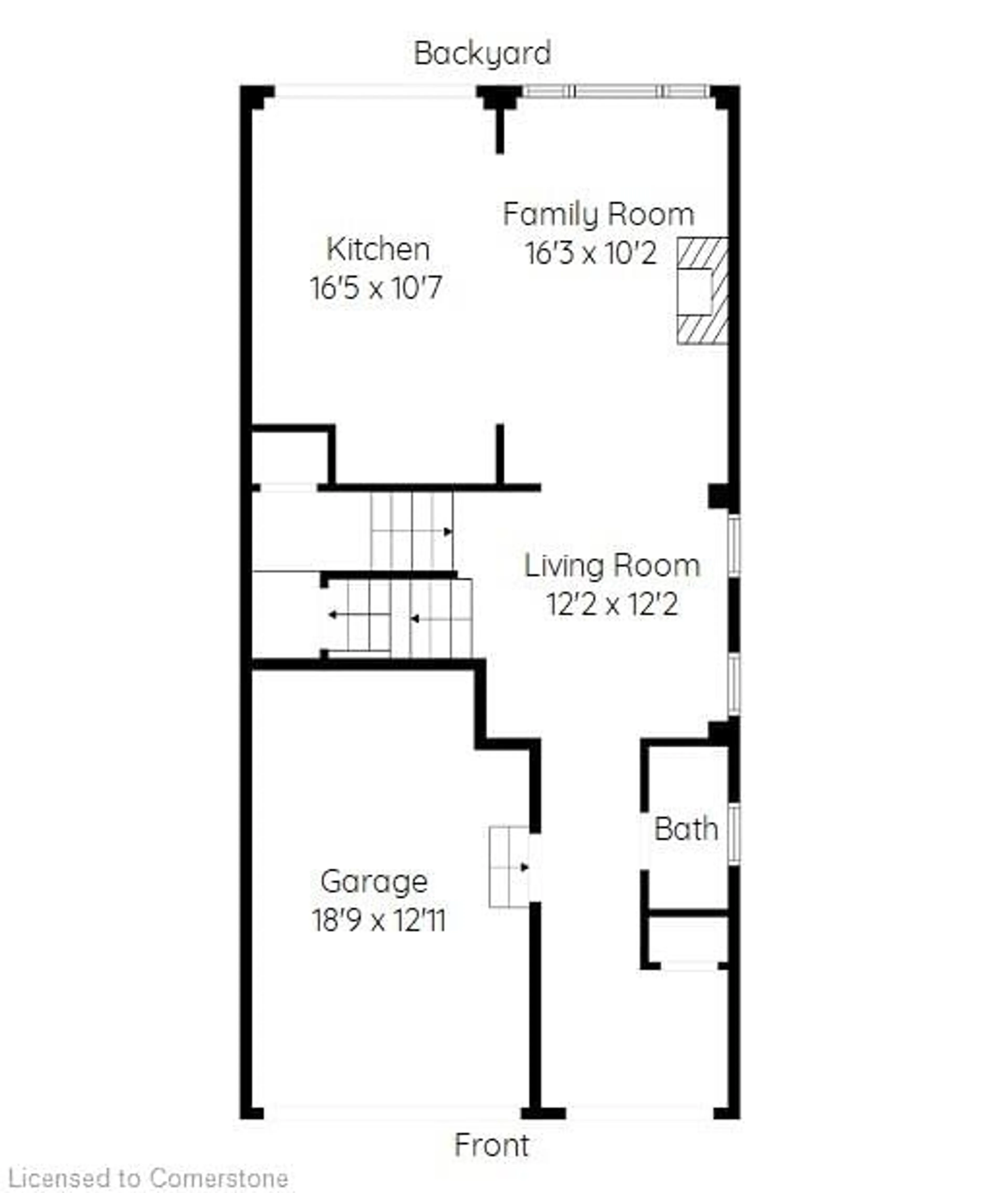 Floor plan for 28 Fairey Cres, Mount Hope Ontario L0R 1W0