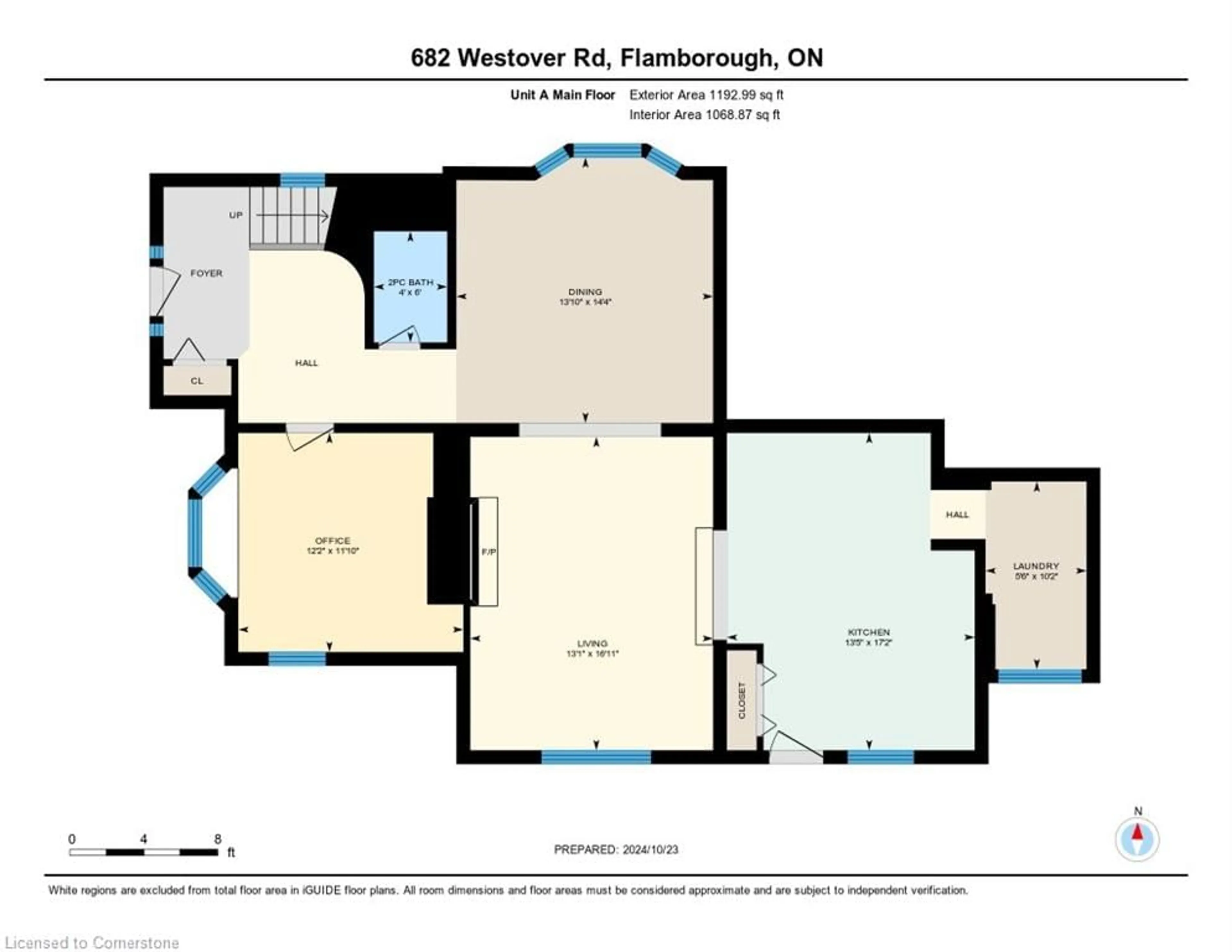 Floor plan for 682 Westover Rd, Flamborough Ontario L8B 1R5