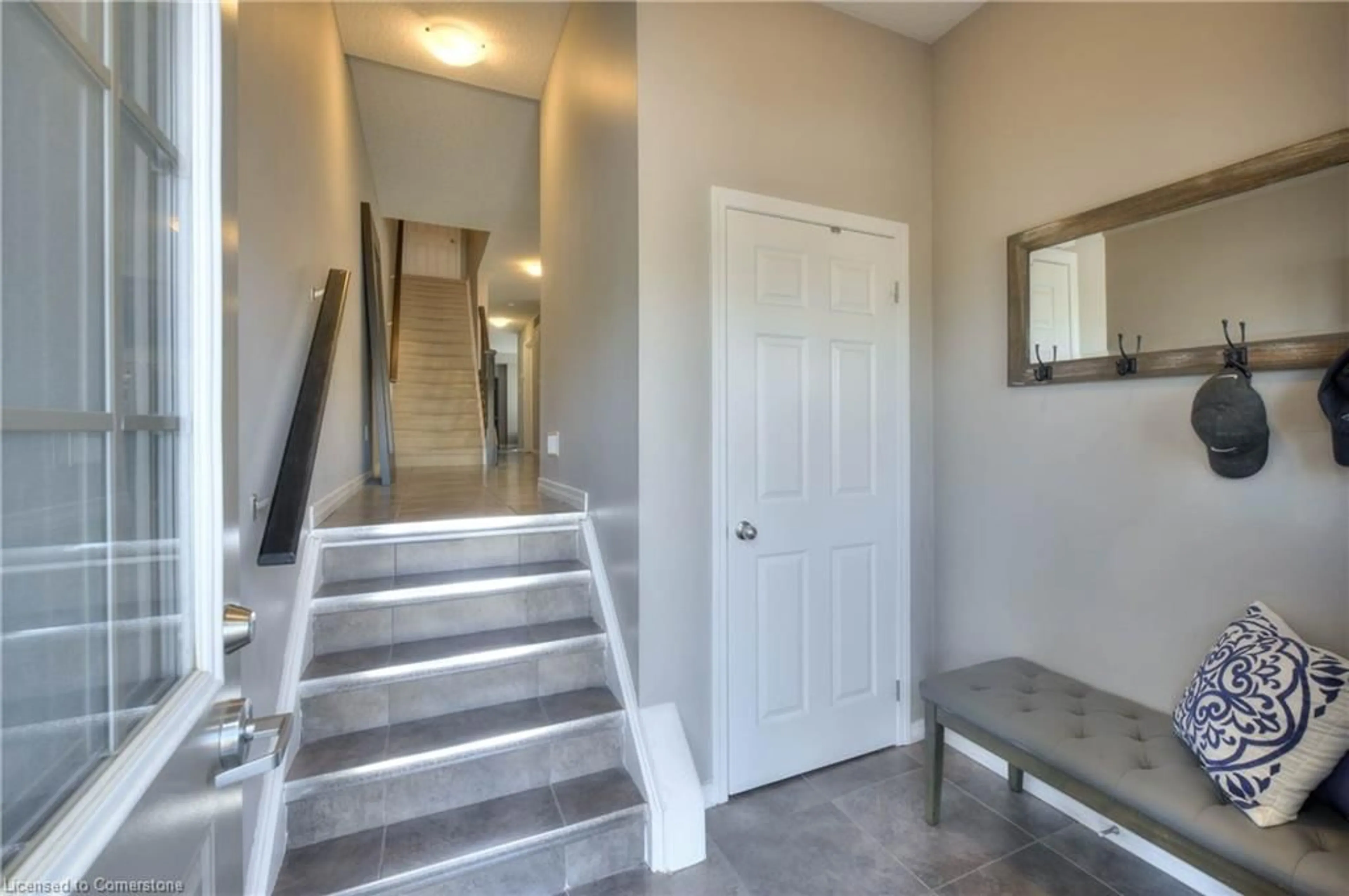 Indoor entryway, cement floor for 931 Glasgow St #2C, Kitchener Ontario N2N 0B6