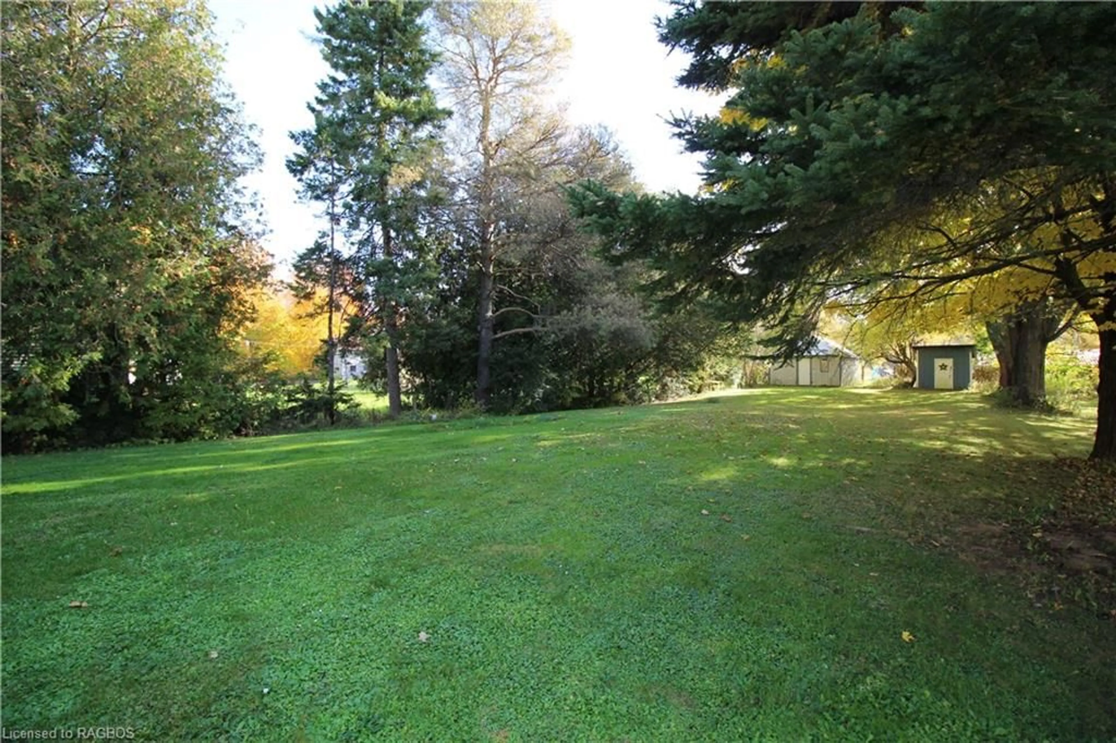 Patio, the fenced backyard for 680216 Sideroad 30, Holland Centre Ontario N0H 1R0