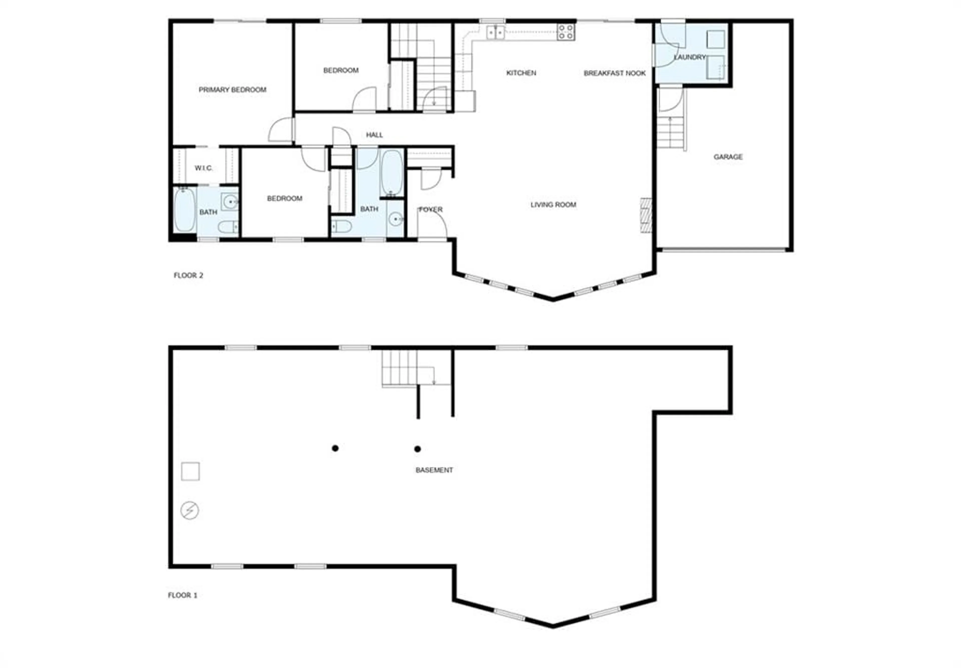 Floor plan for 24 Wakunda Cres, Tiny Ontario L9M 0B2