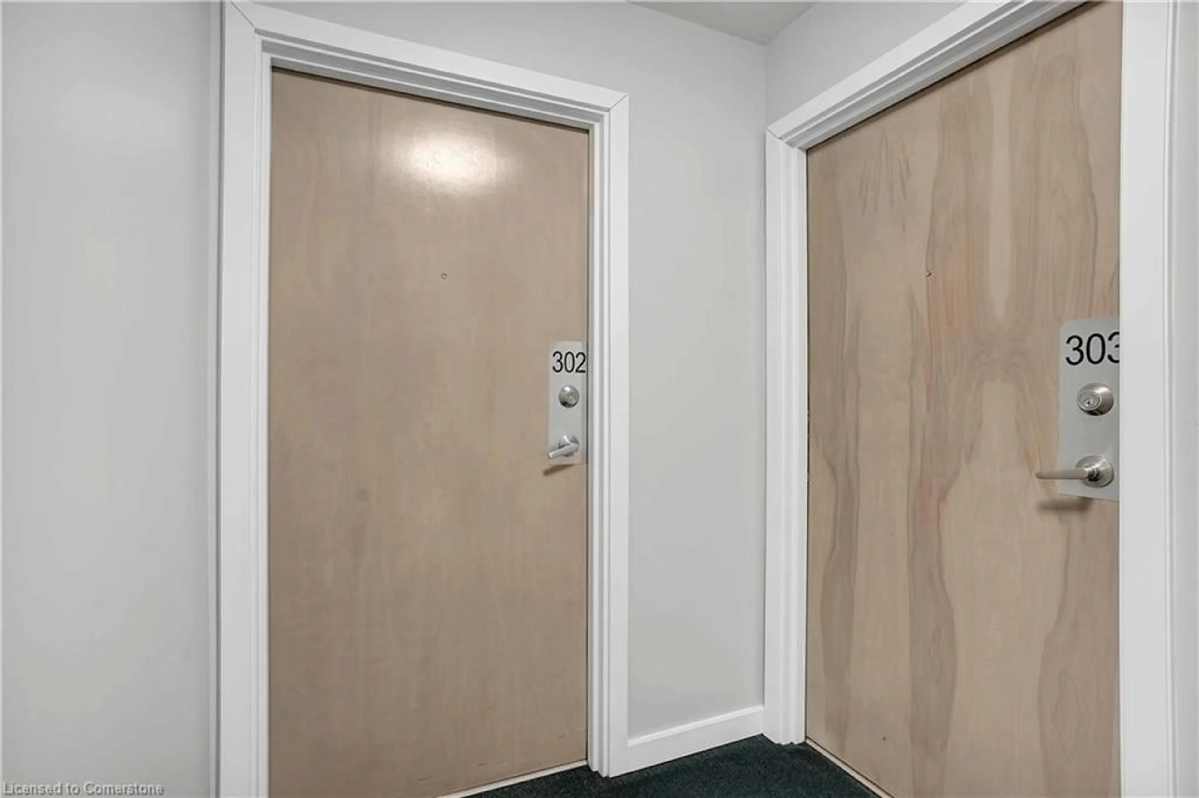 Indoor foyer, unknown floor for 170 Water St #302, Cambridge Ontario N1R 3B6