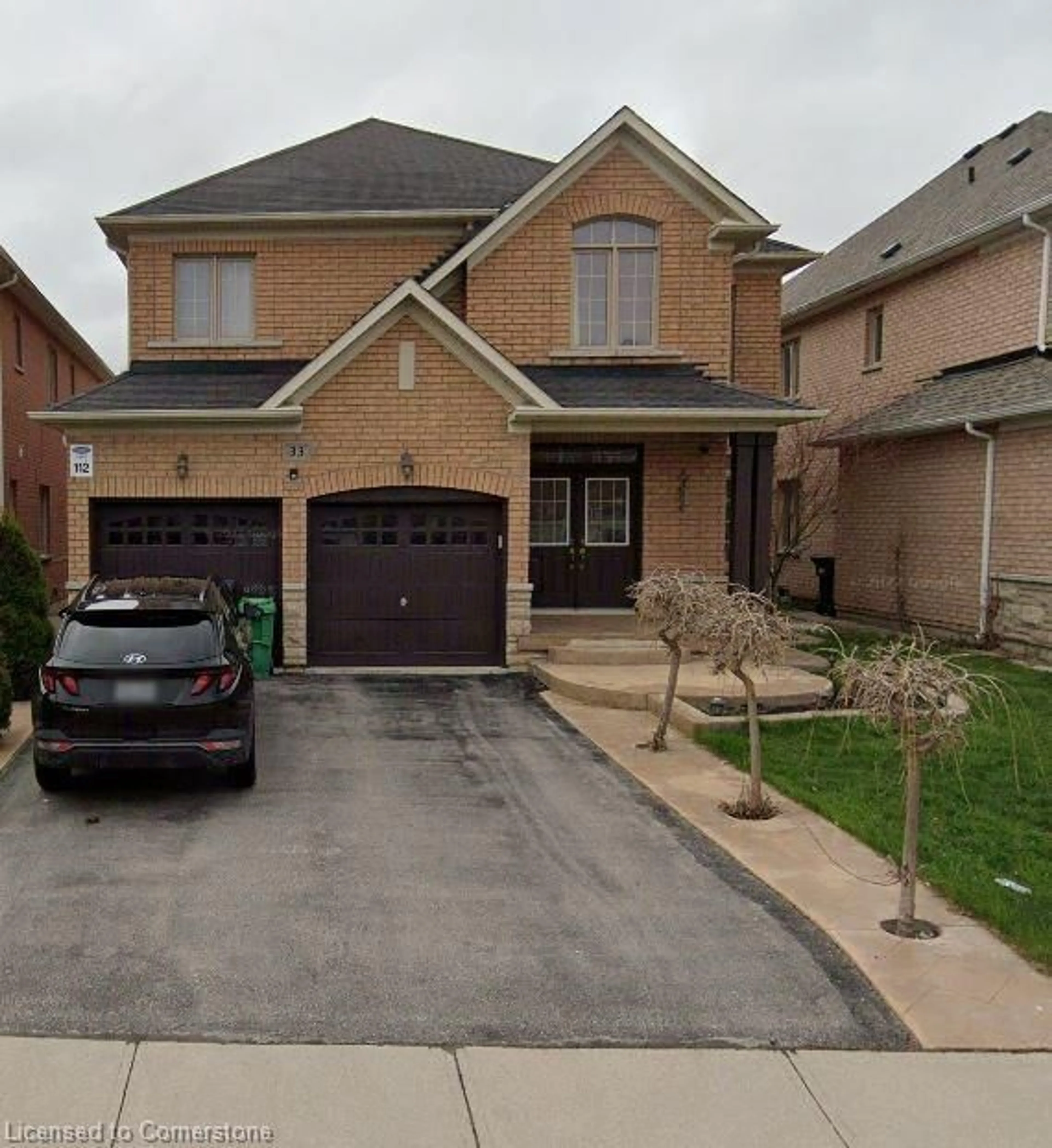 Frontside or backside of a home, the street view for 33 Belleville Dr, Peel Ontario L6R 1Y5