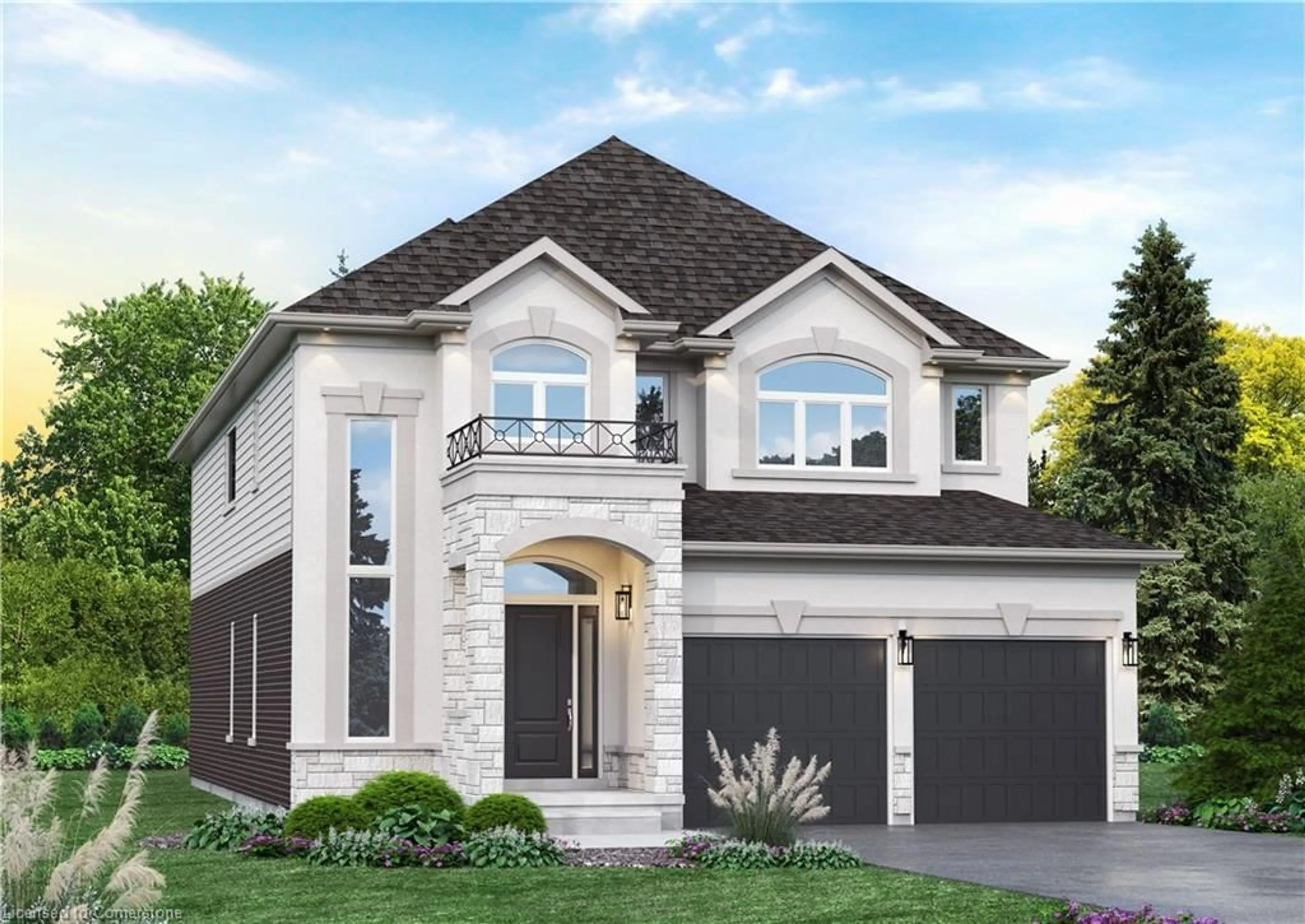 Home with brick exterior material for LOT 12 Kellogg Ave, Hamilton Ontario L0R 1W0