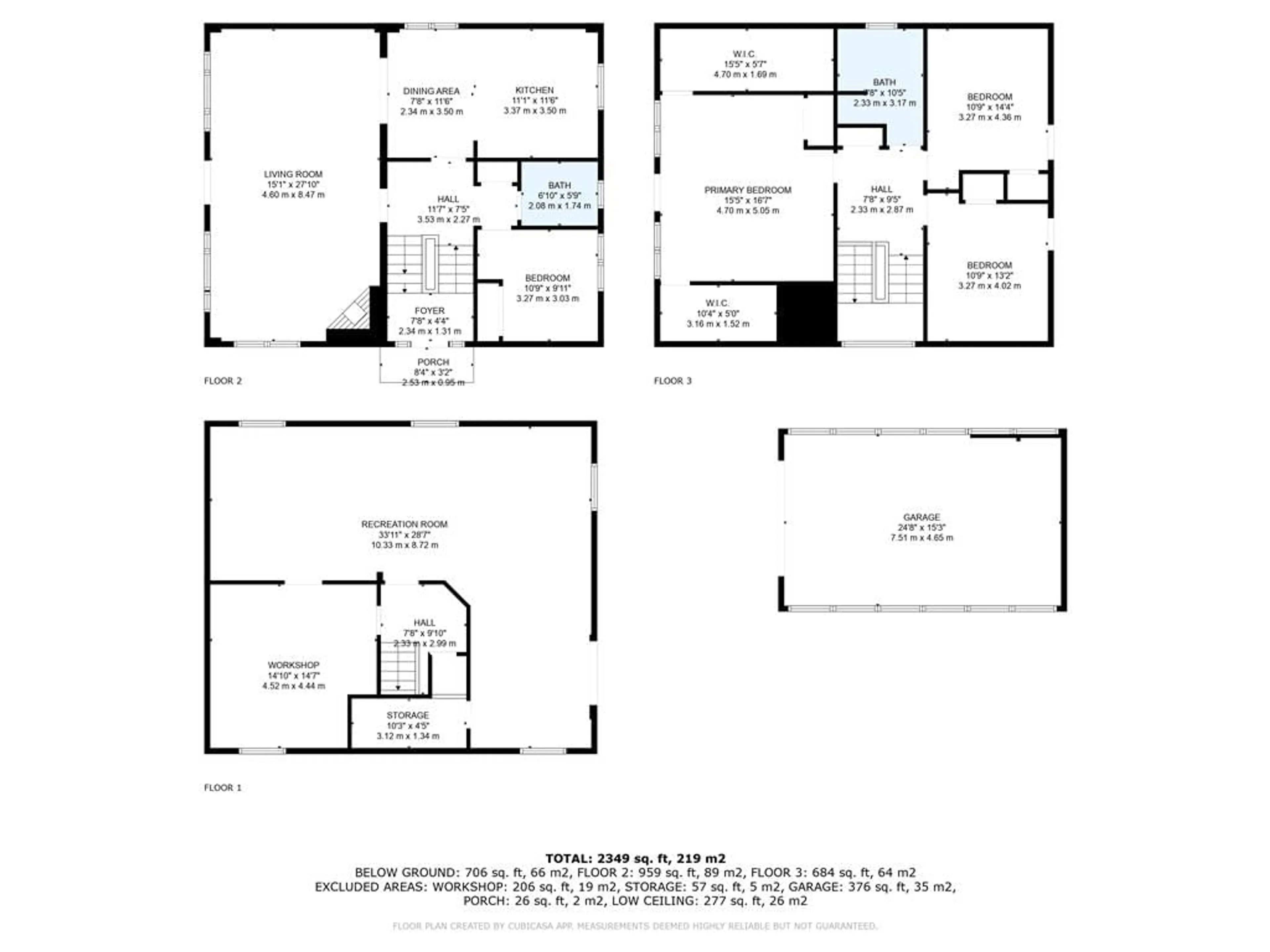 Floor plan for 9 Bourgeois Crt, Tiny Ontario L9M 0H3