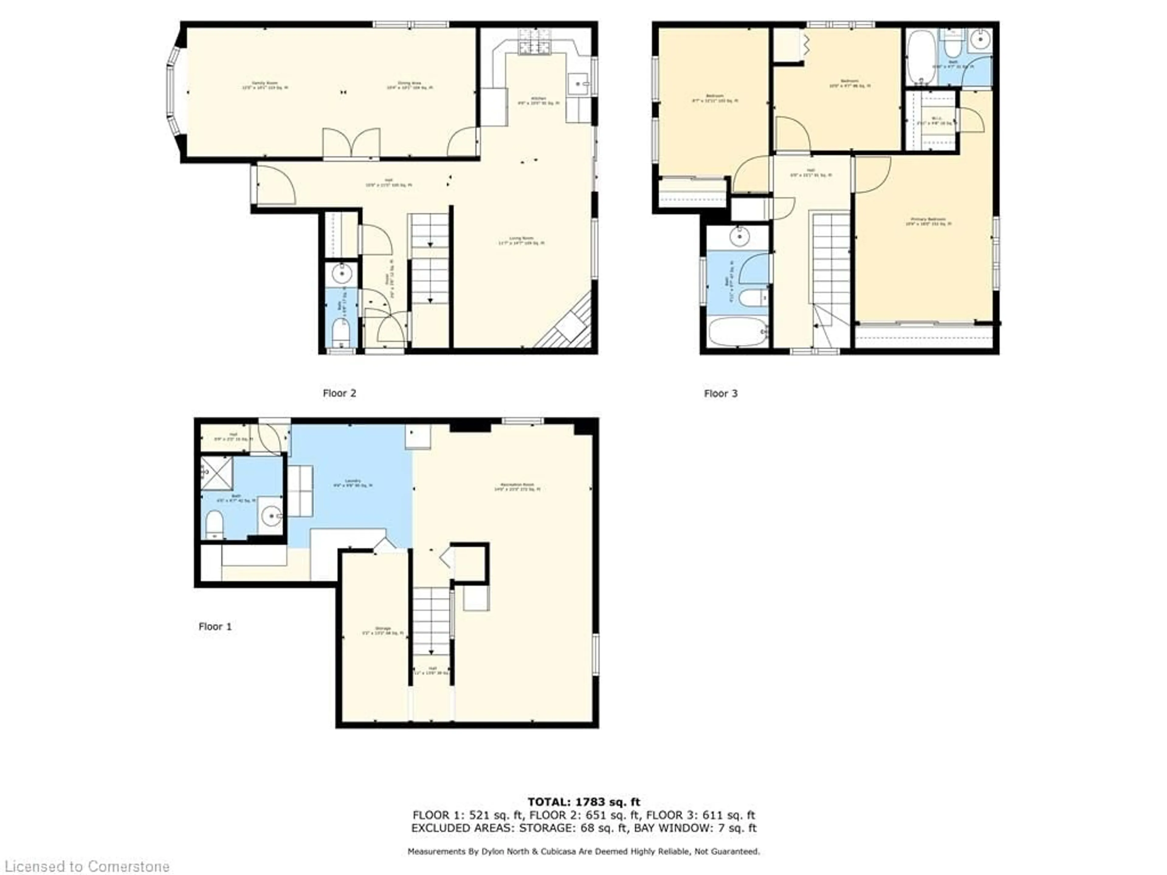 Floor plan for 3261 Woodcroft Cres, Burlington Ontario L7M 3K8