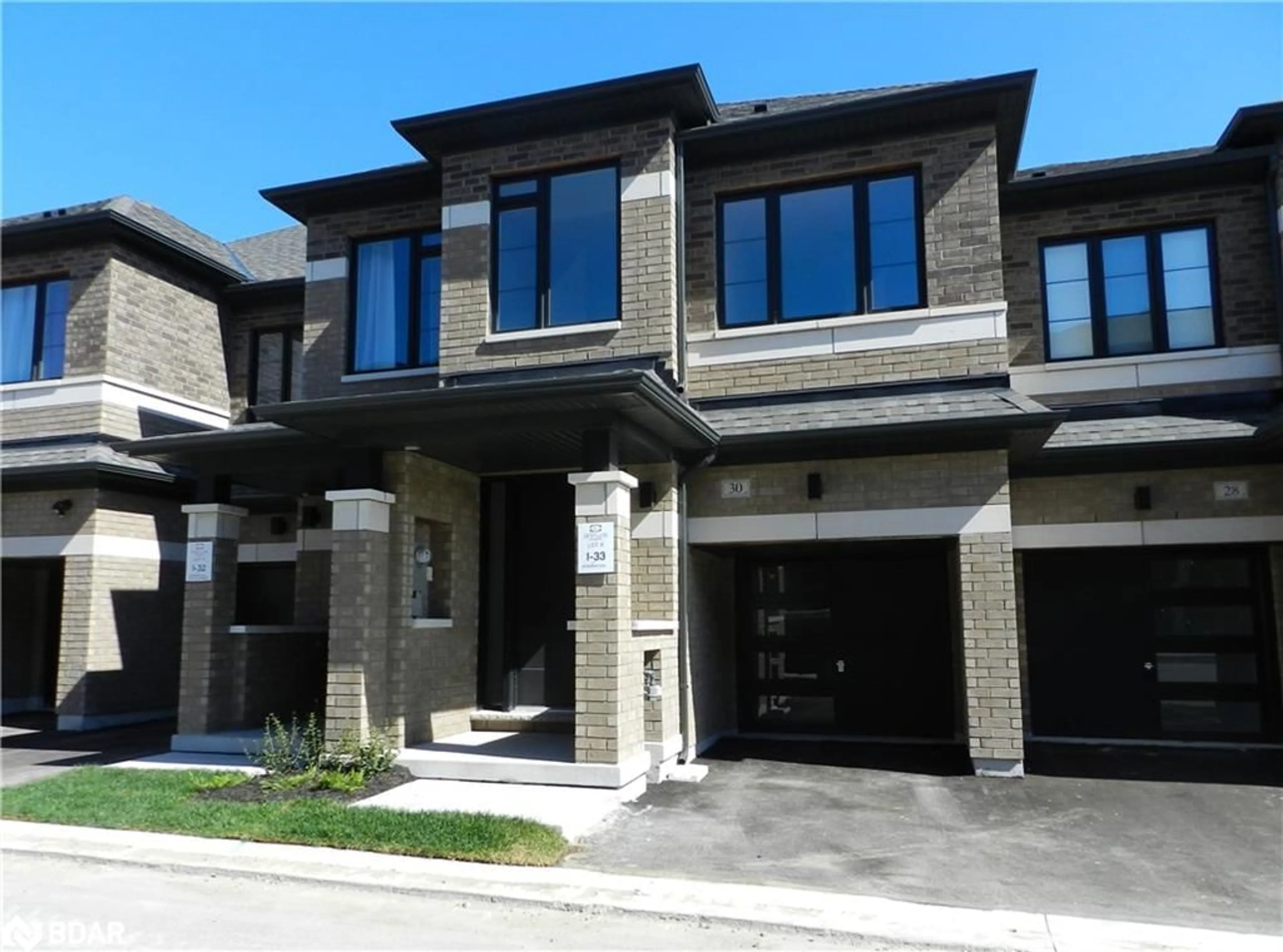 Home with brick exterior material for 30 Bluebird Lane, Barrie Ontario L9J 0M3