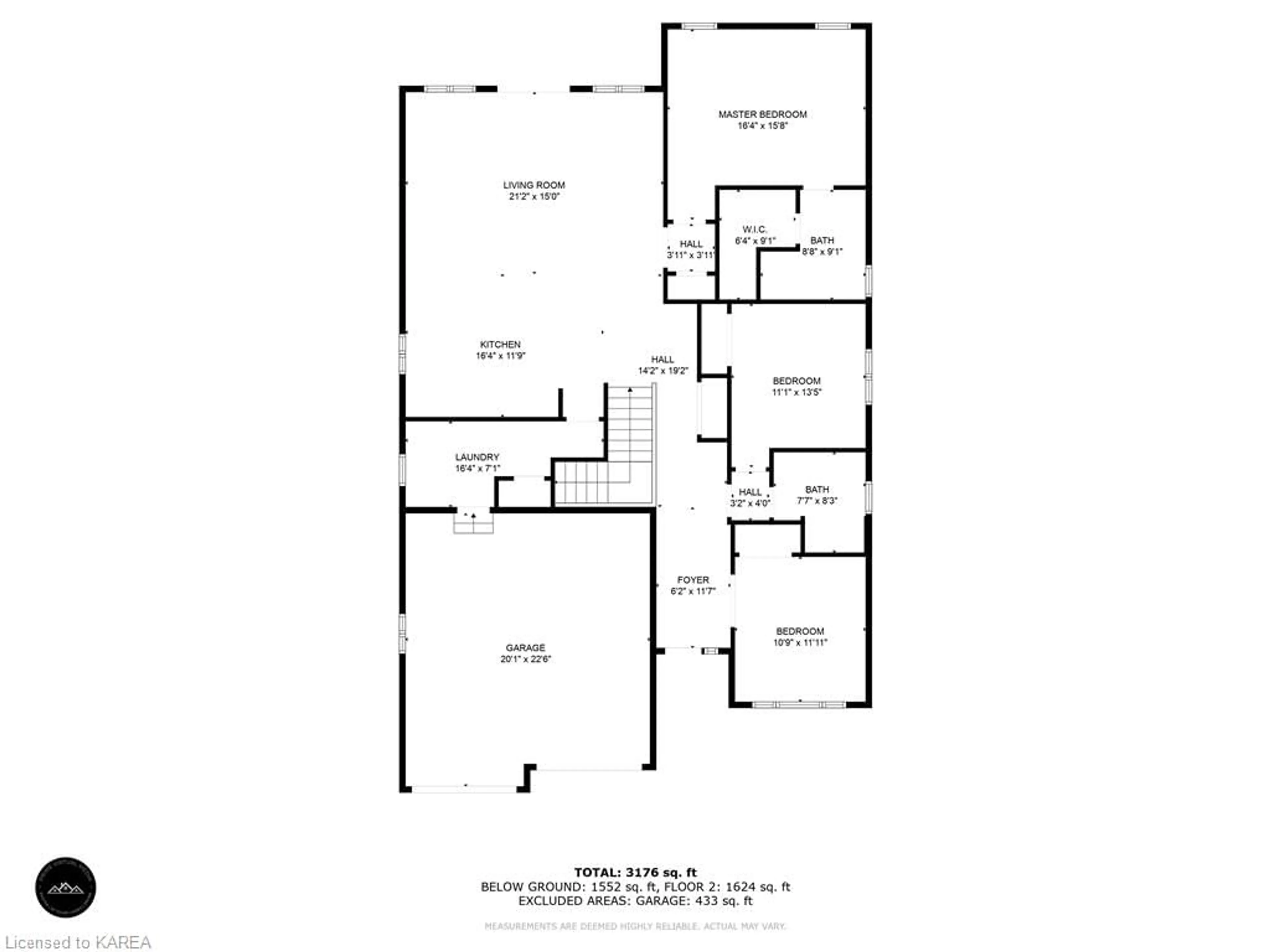 Floor plan for 25 Staikos Crt, Napanee Ontario K7R 0B9