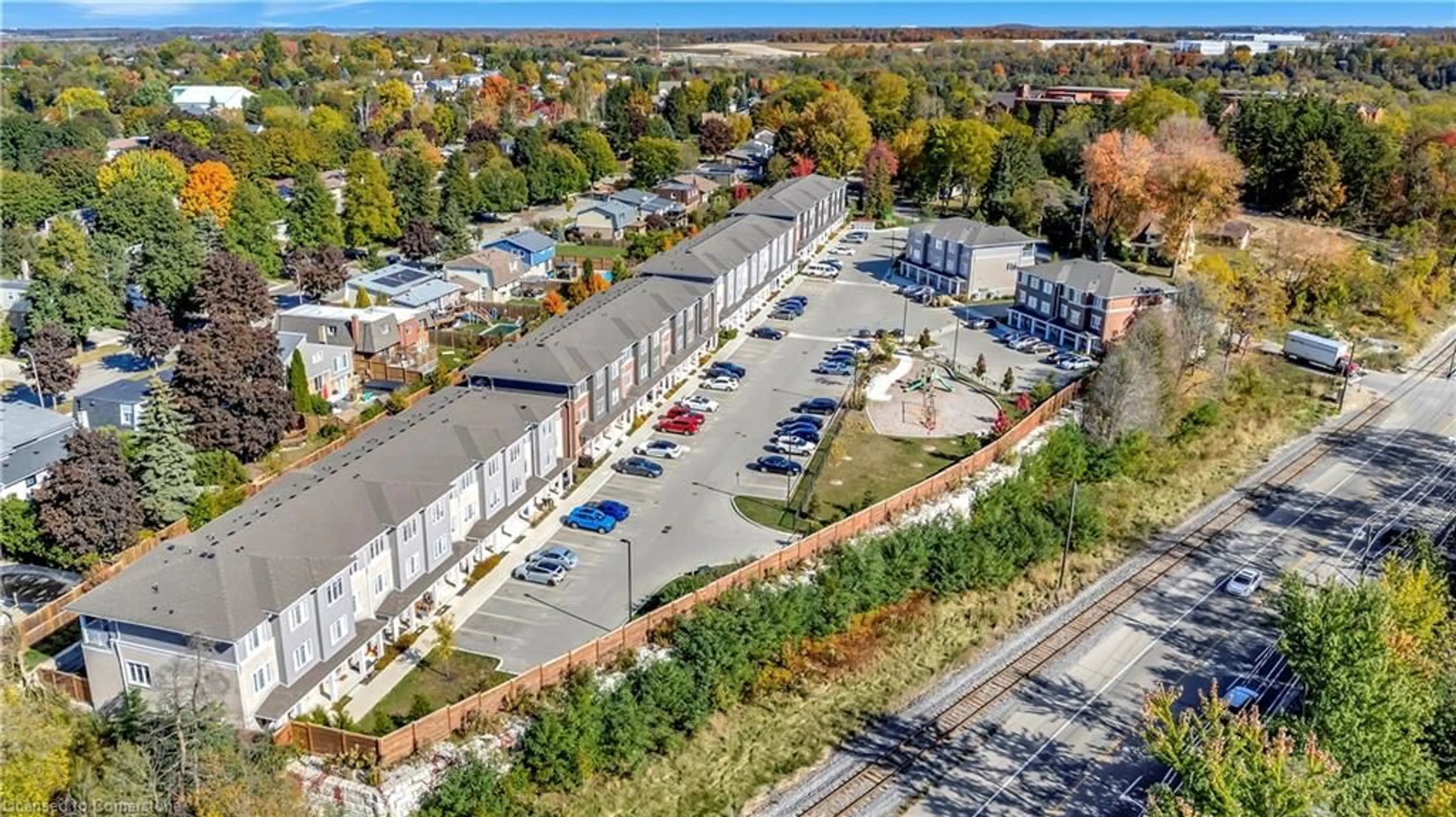 A pic from exterior of the house or condo, the street view for 24 Morrison Rd Rd #B14, Kitchener Ontario N2A 2W7