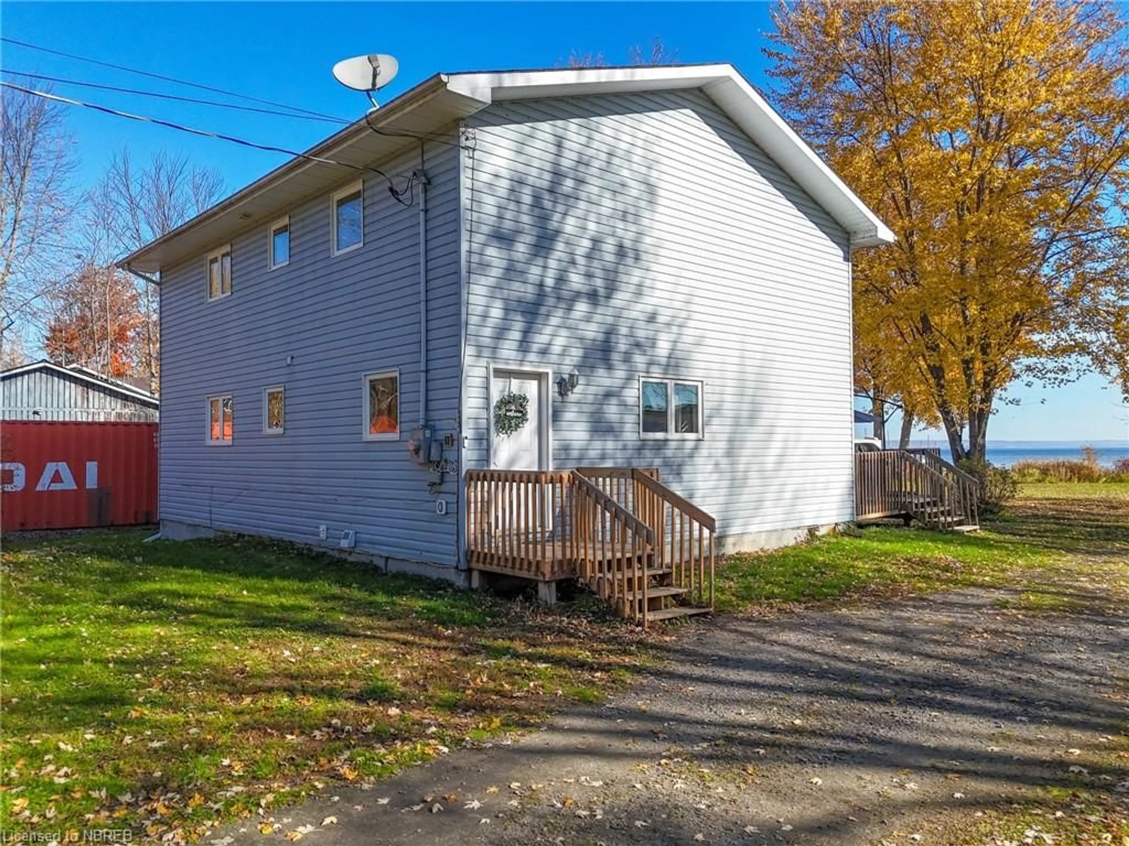 Frontside or backside of a home, the front or back of building for 1745 Jocko Point Rd, North Bay Ontario P1B 8G5