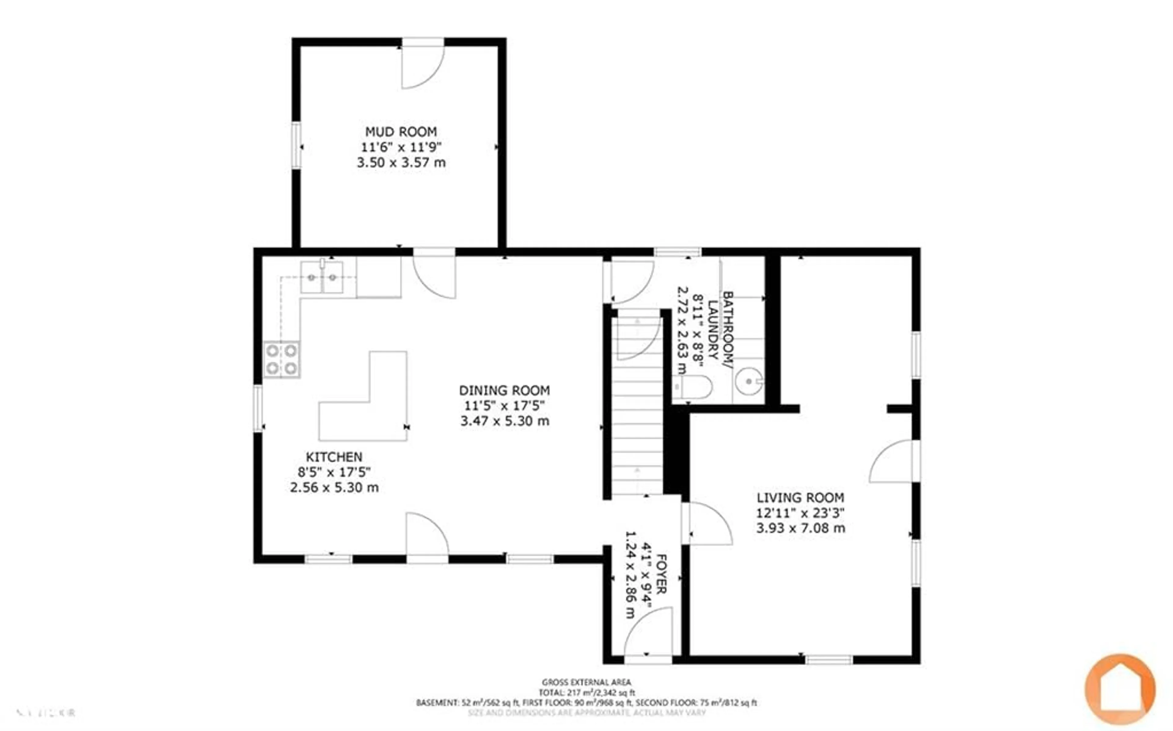 Floor plan for 506 Barry Rd, Madoc Ontario K0K 2K0