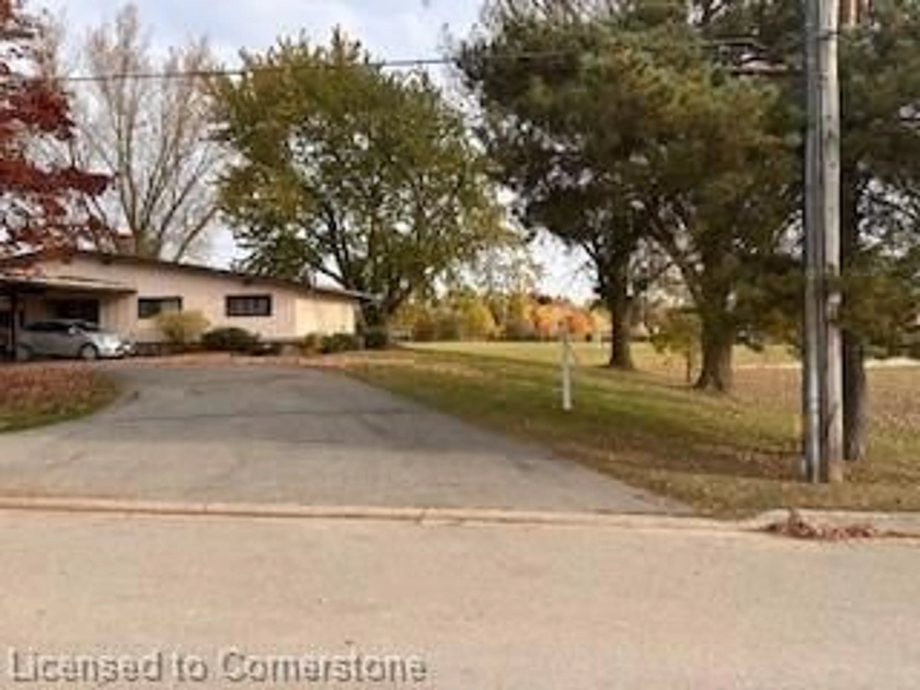 Frontside or backside of a home, the street view for 595 Raglan St, Palmerston Ontario N0G 2P0