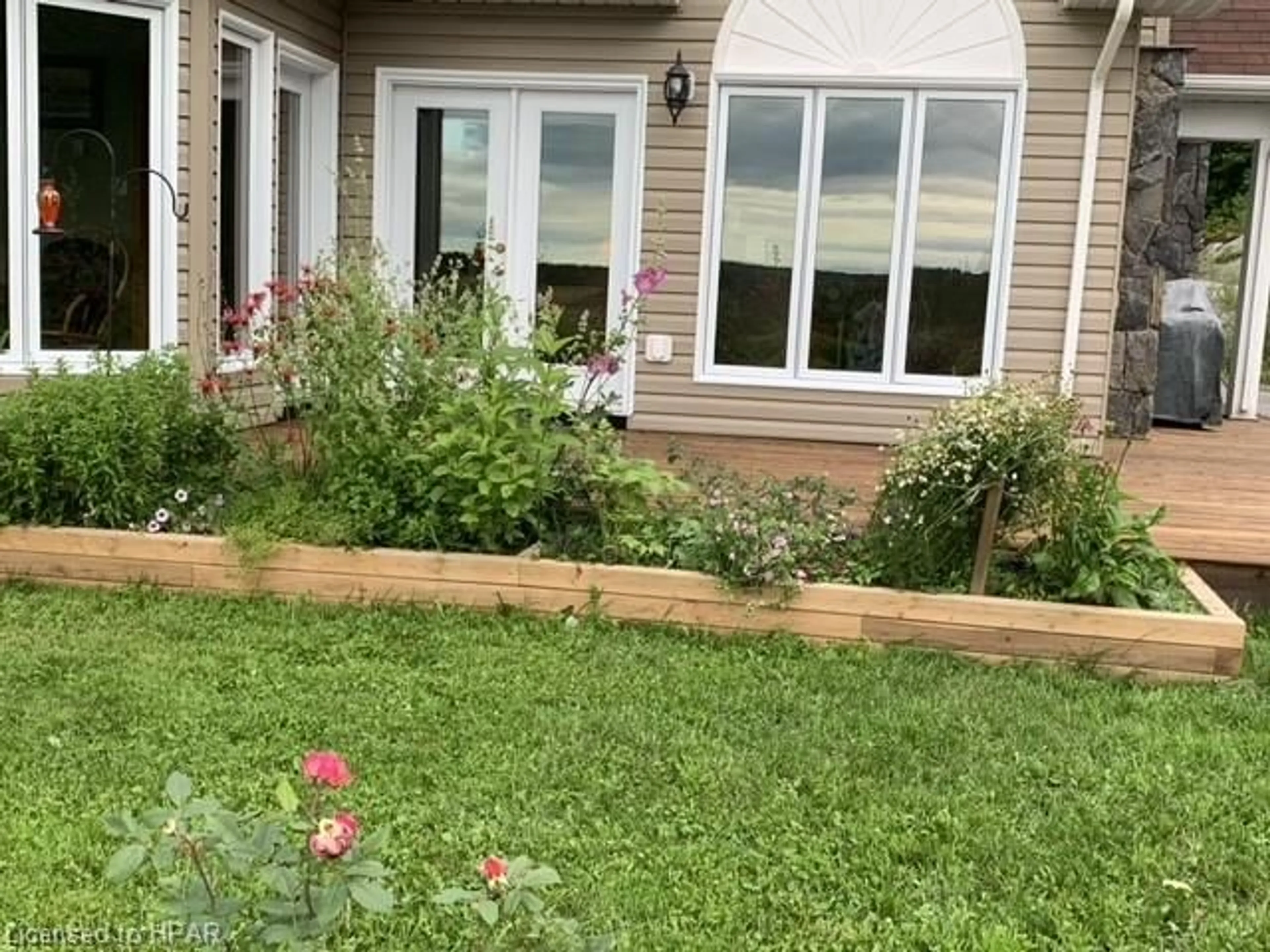 Frontside or backside of a home, the fenced backyard for LT177 CON A P6/ Barrett Rd, Commanda Ontario P0H 1J0