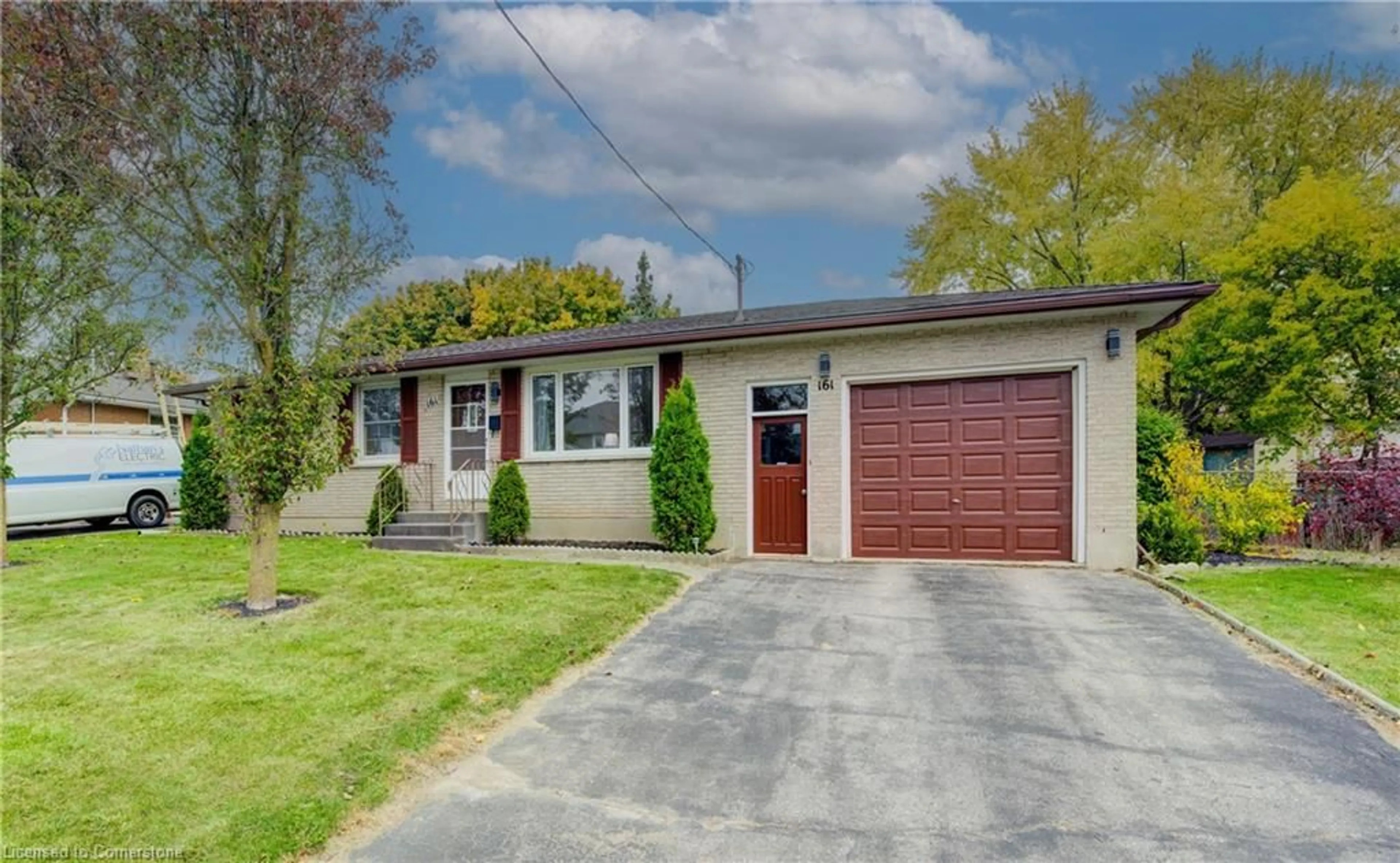 Frontside or backside of a home, cottage for 161 East Park Dr, Woodstock Ontario N4S 3N1