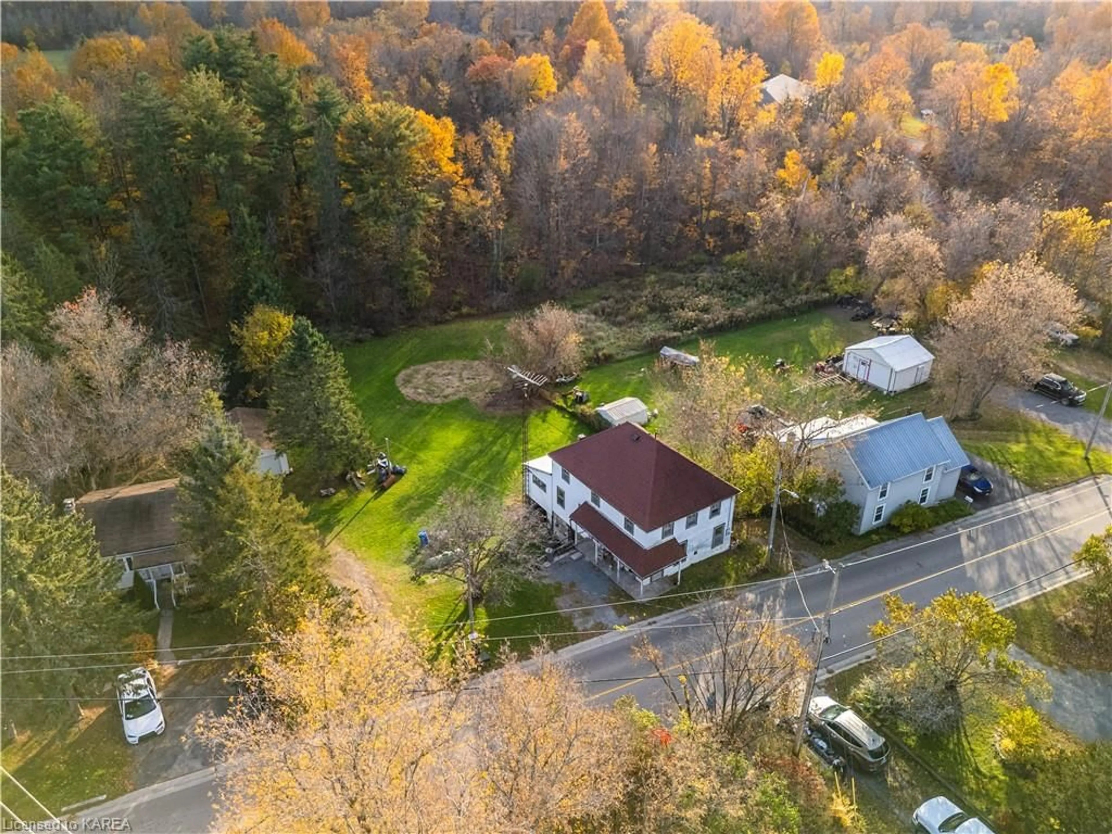 Frontside or backside of a home, cottage for 5886 Wilmer Rd, Perth Road Village Ontario K0H 2L0