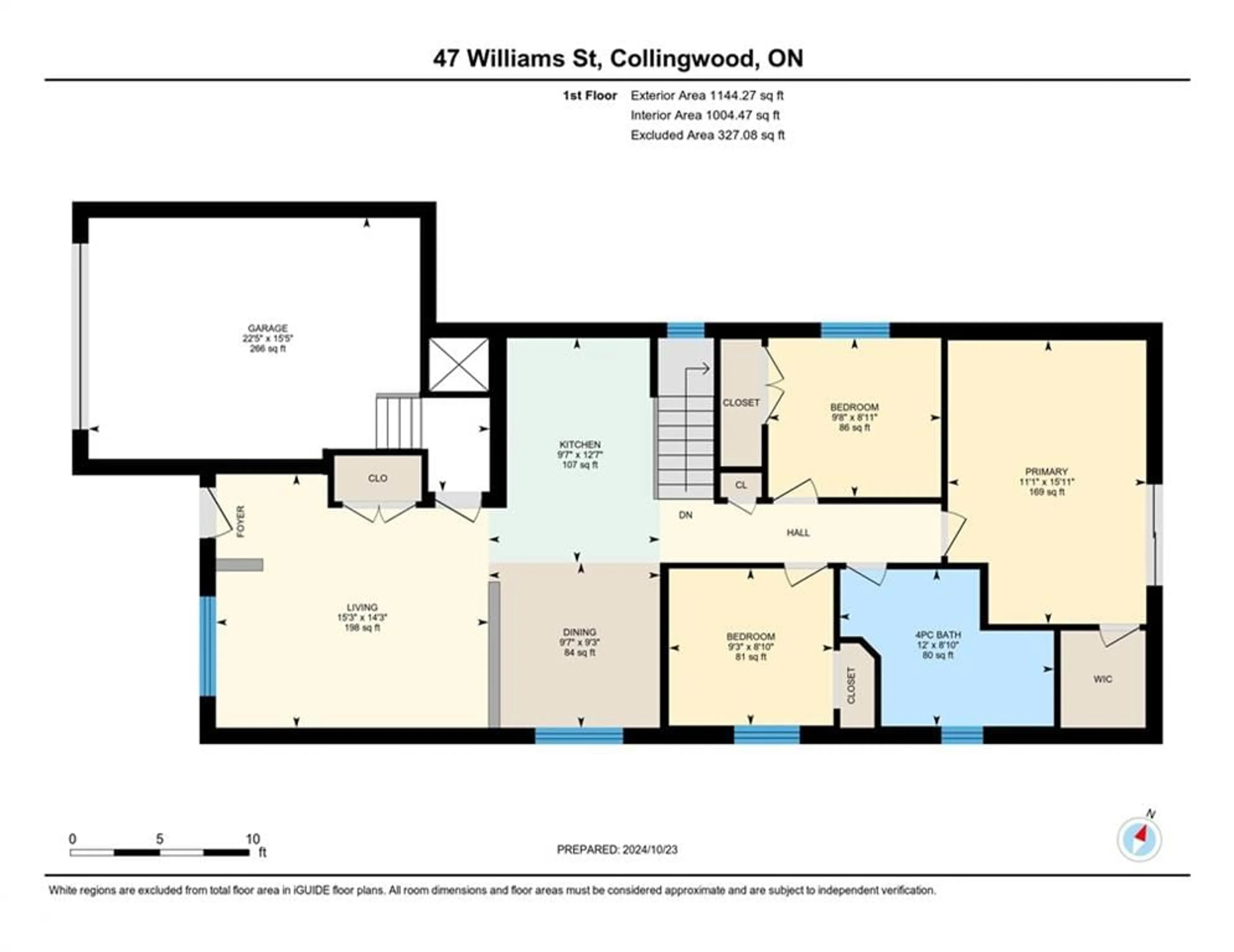 Floor plan for 47 Williams St, Collingwood Ontario L9Y 0C4