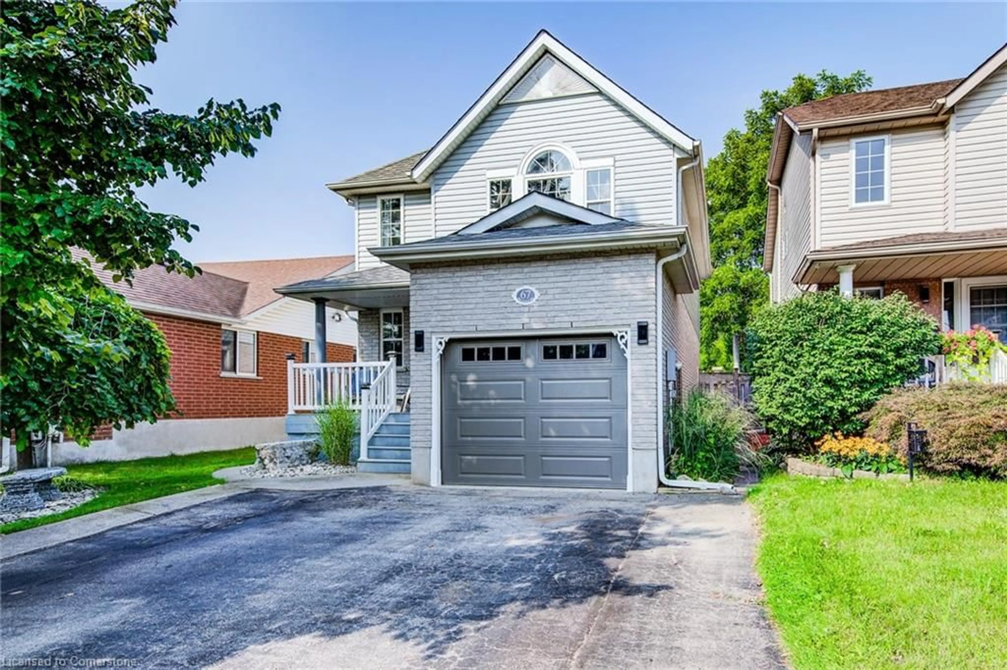 Frontside or backside of a home, cottage for 67 Hilldale Dr, Cambridge Ontario N1R 8K3