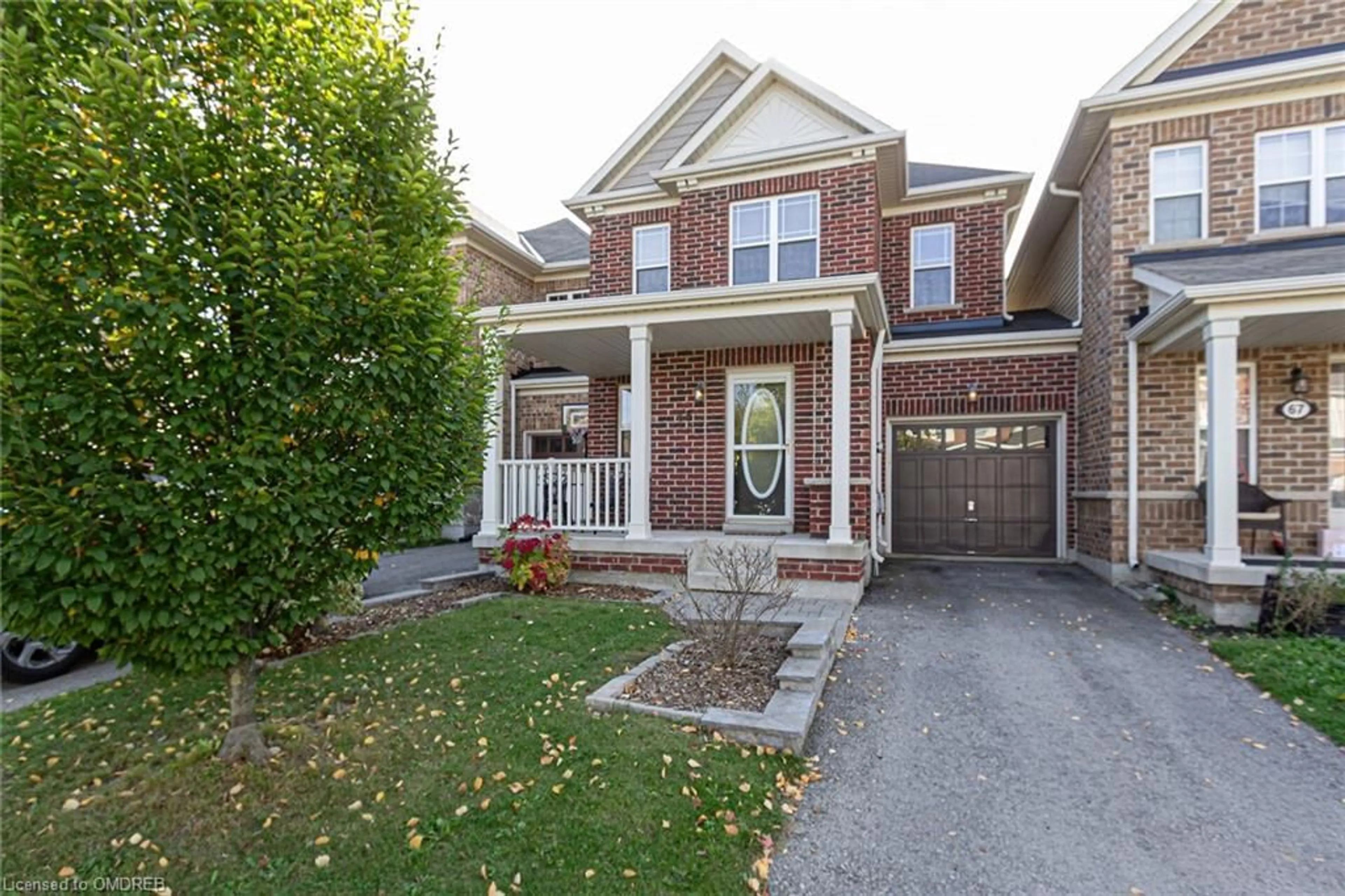 Home with brick exterior material for 65 Lupo Dr, Waterdown Ontario L8B 0V3