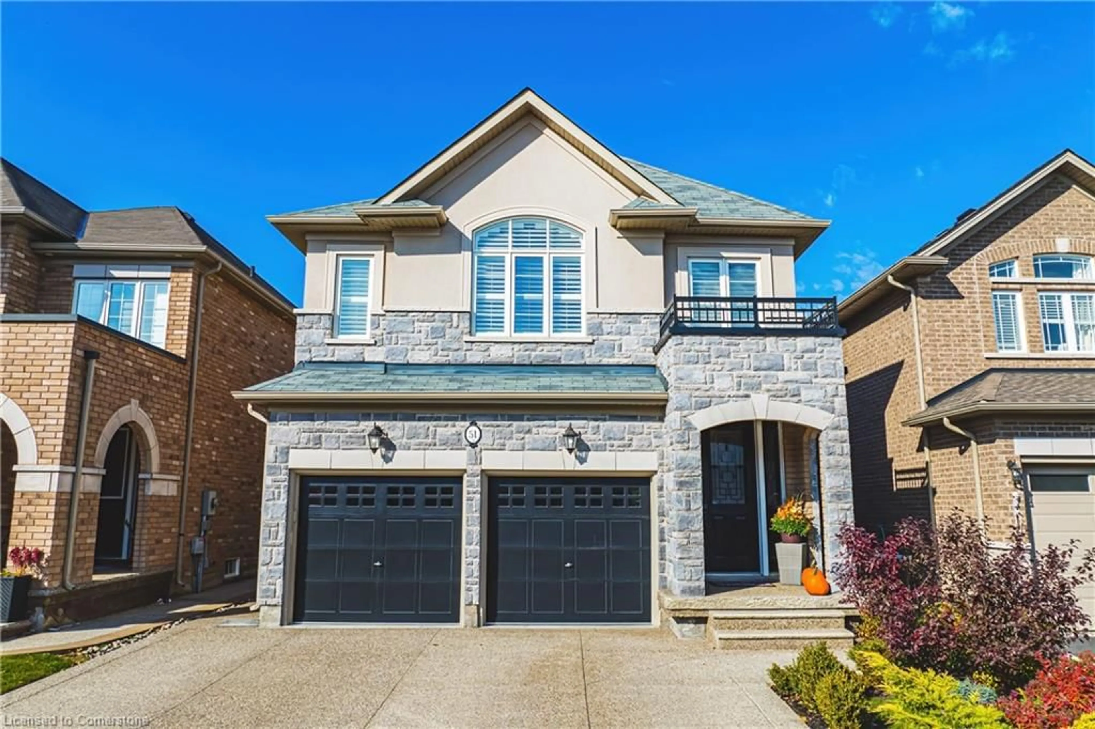 Home with brick exterior material for 51 Narbonne Cres, Stoney Creek Ontario L8J 0J7