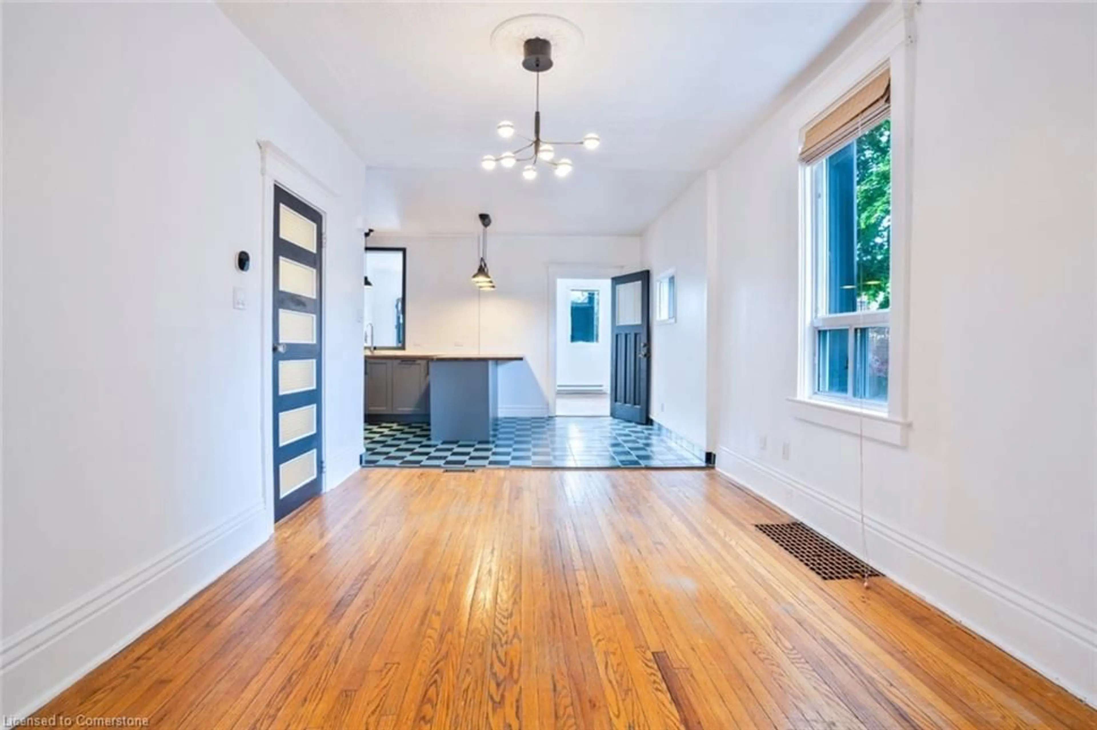 Indoor entryway, wood floors for 187 Fern Ave, Toronto Ontario M6R 1K2