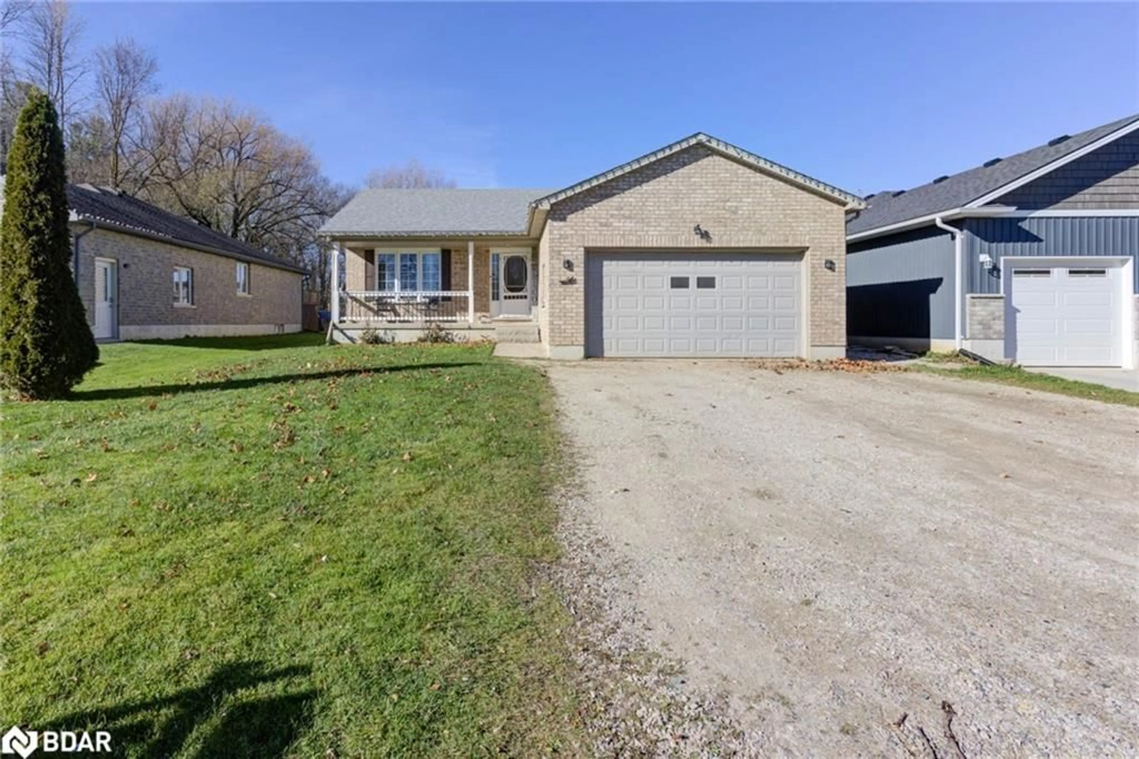 Frontside or backside of a home, the street view for 44 Geddes St, Clifford Ontario N0G 1M0