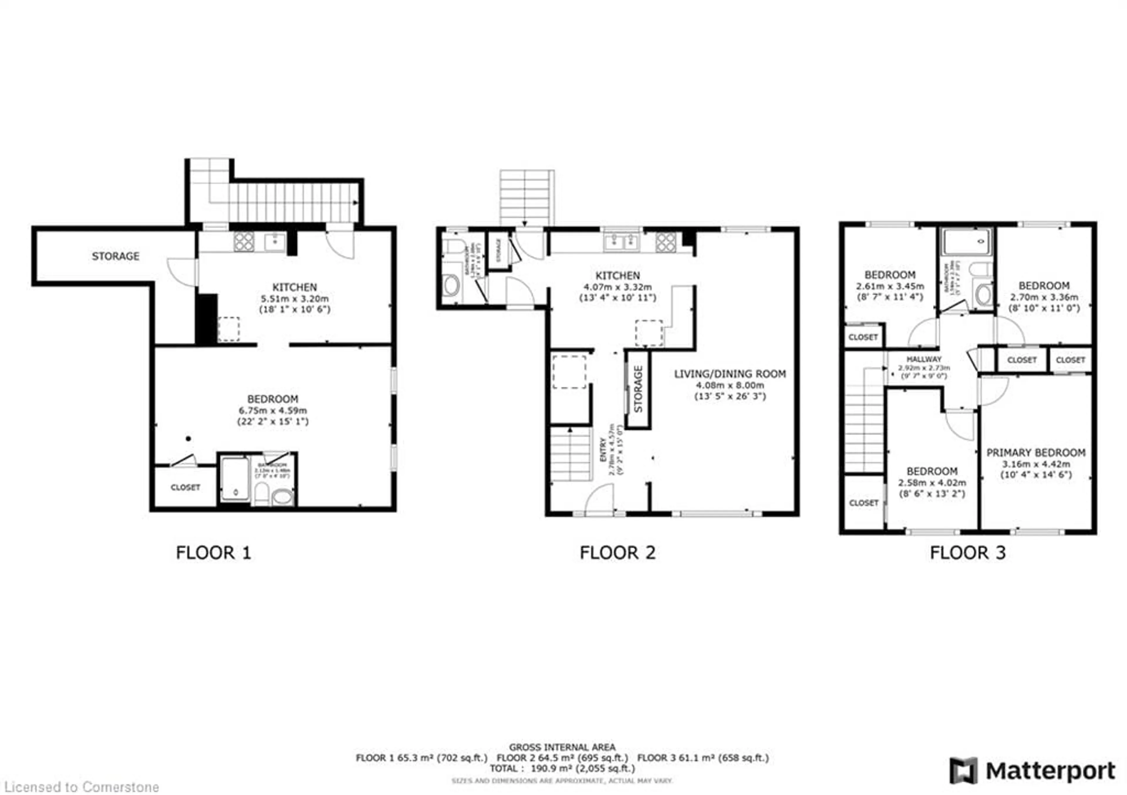 Floor plan for 3469 Rockwood Dr, Burlington Ontario L7N 2R1