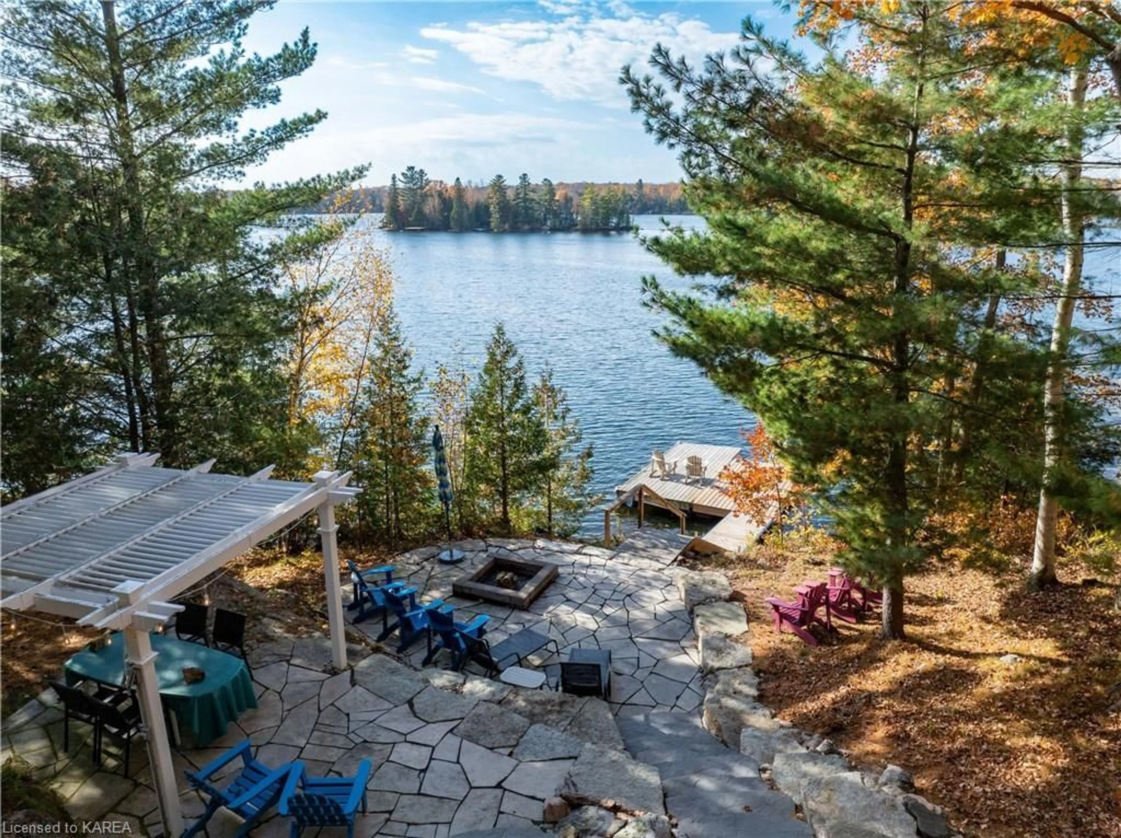 Patio, cottage for 2012 Shibley Rd, Sharbot Lake Ontario K0H 2B0