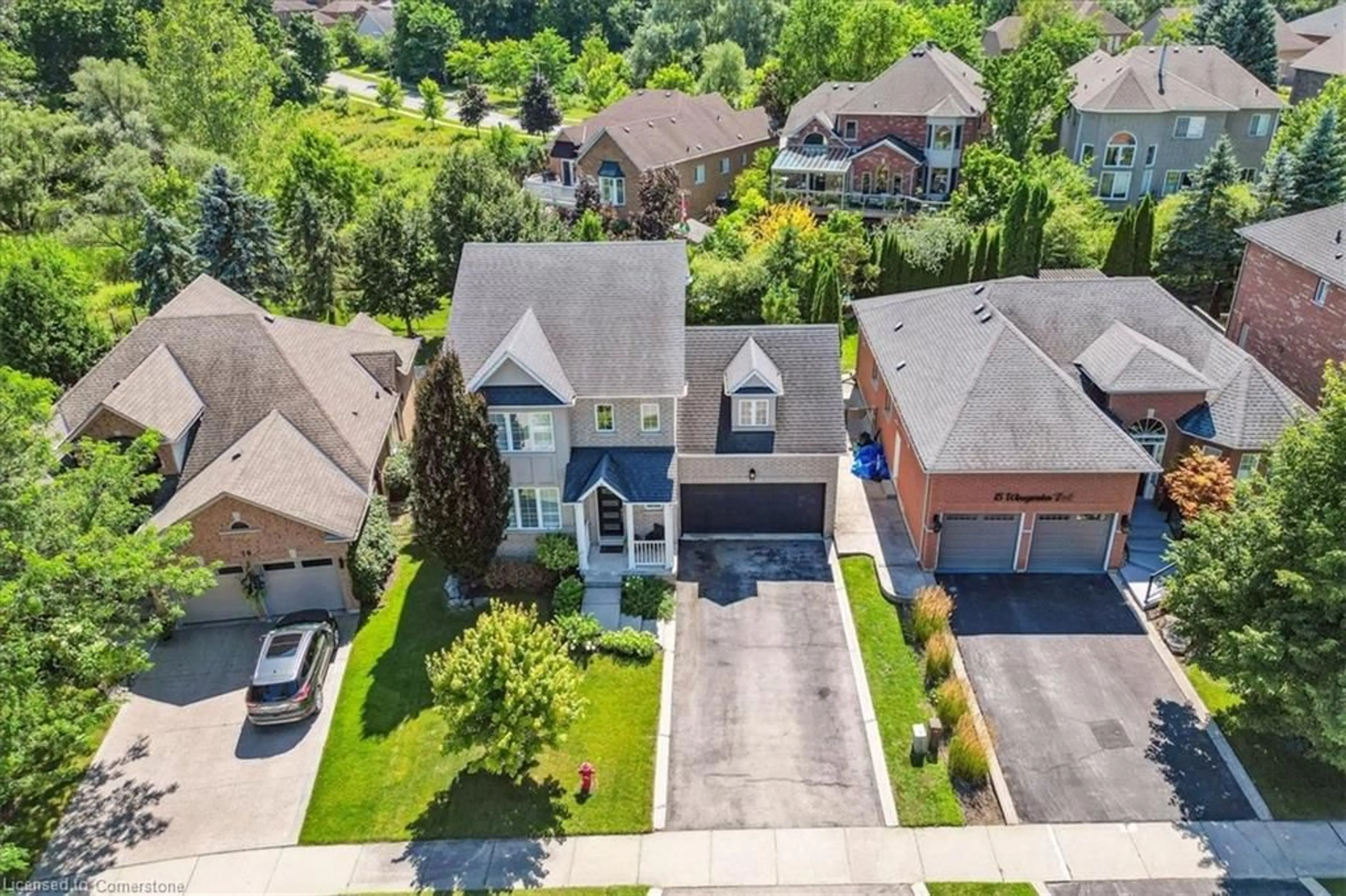 Frontside or backside of a home, the street view for 17 Winegarden Trail, Hamilton Ontario L9H 7M1