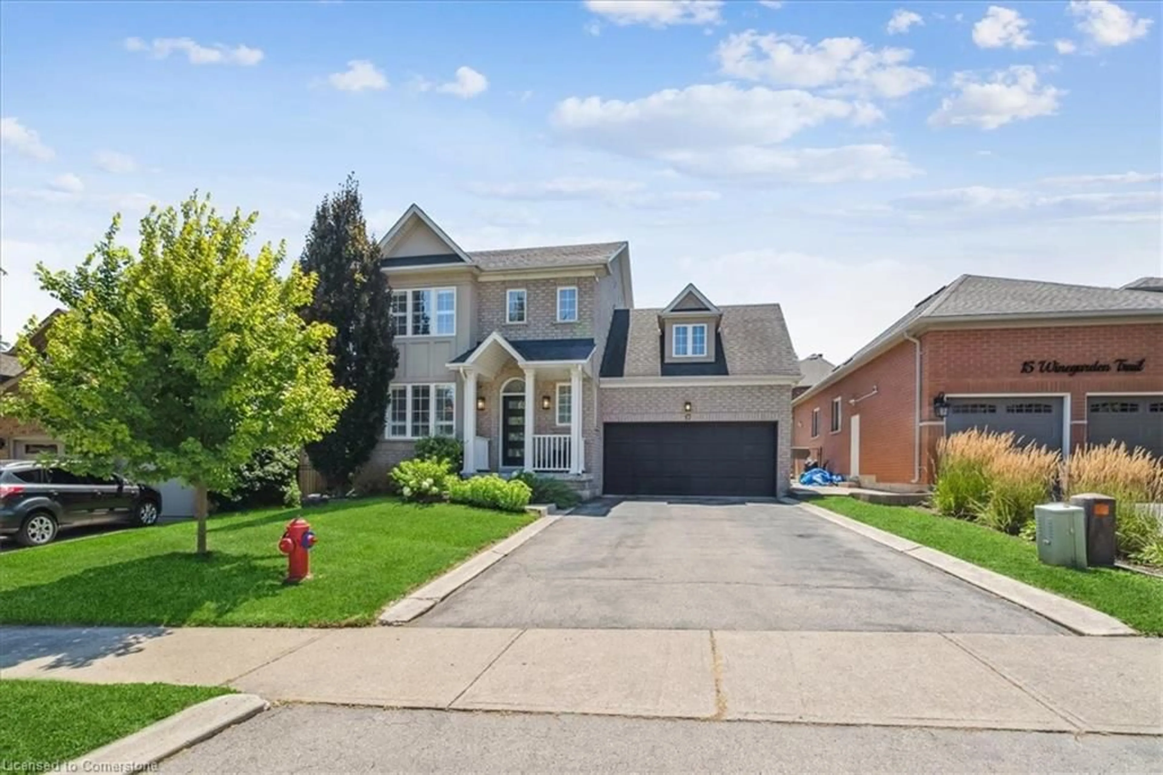 Frontside or backside of a home, the street view for 17 Winegarden Trail, Hamilton Ontario L9H 7M1