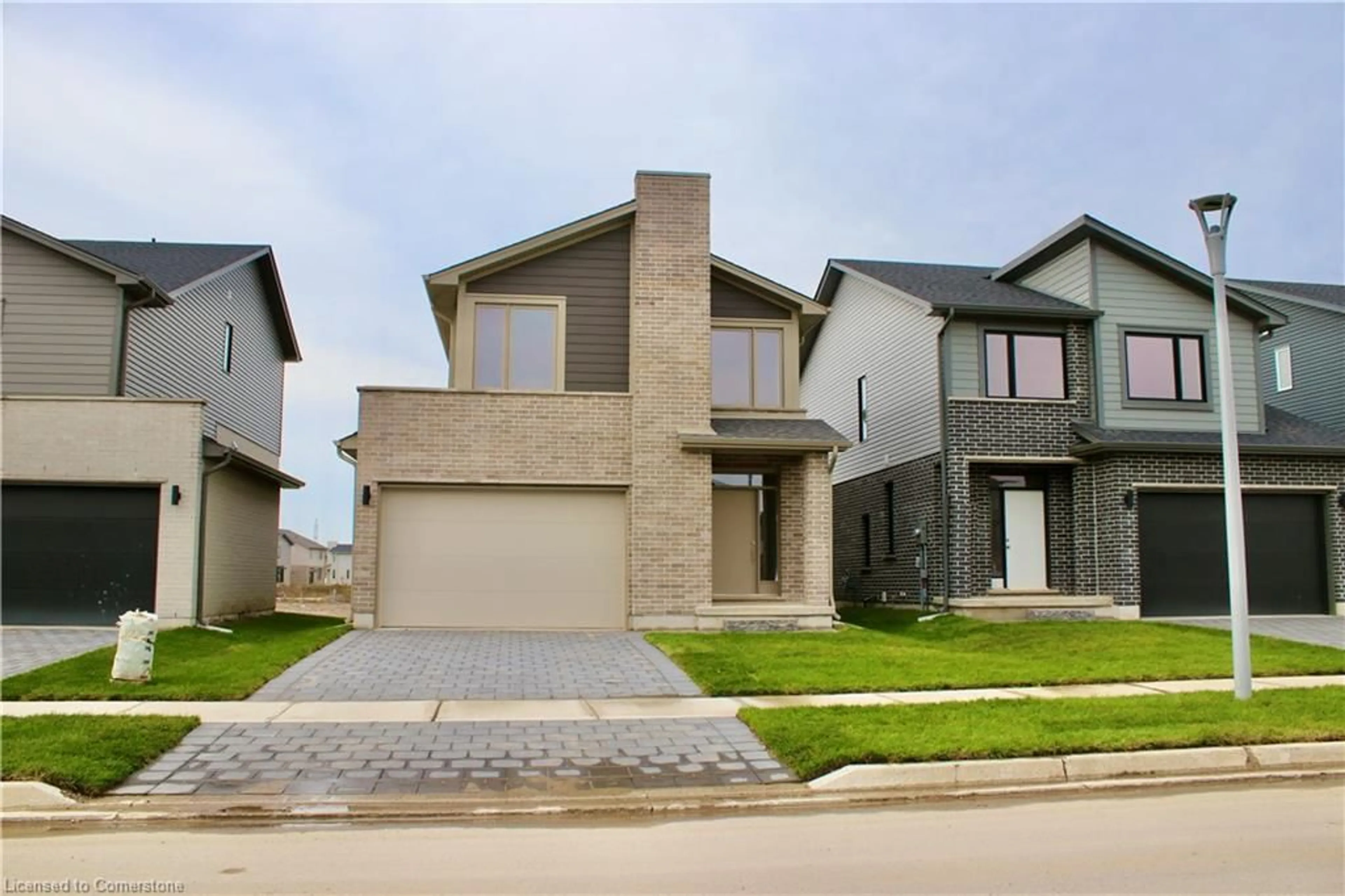 Frontside or backside of a home, the street view for 2262 Southport Cres, London Ontario N6M 0A1