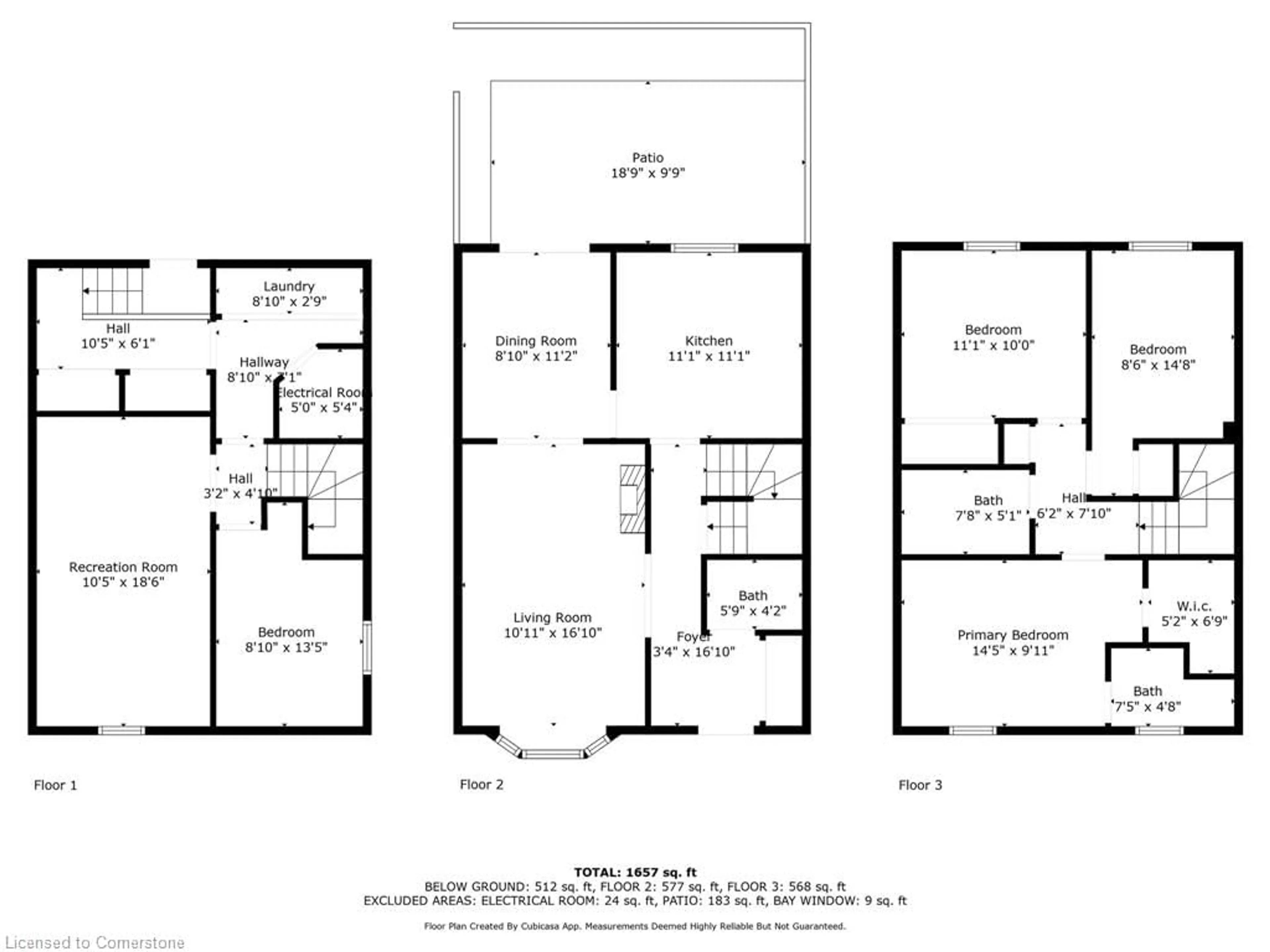 Floor plan for 5475 Lakeshore Rd #64, Burlington Ontario L7L 1E1