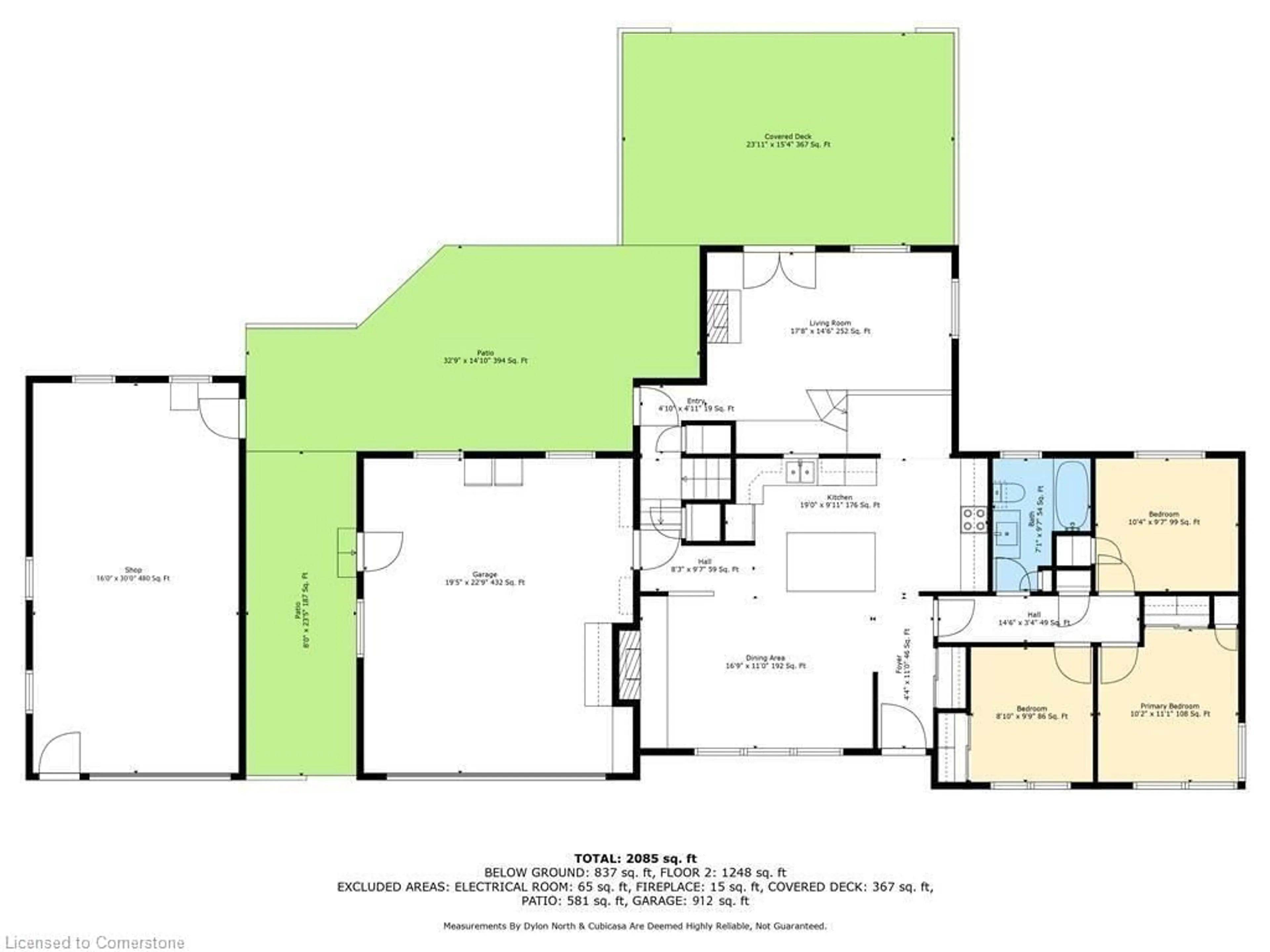 Floor plan for 625 Golf Club Rd, Hamilton Ontario L0R 1P0