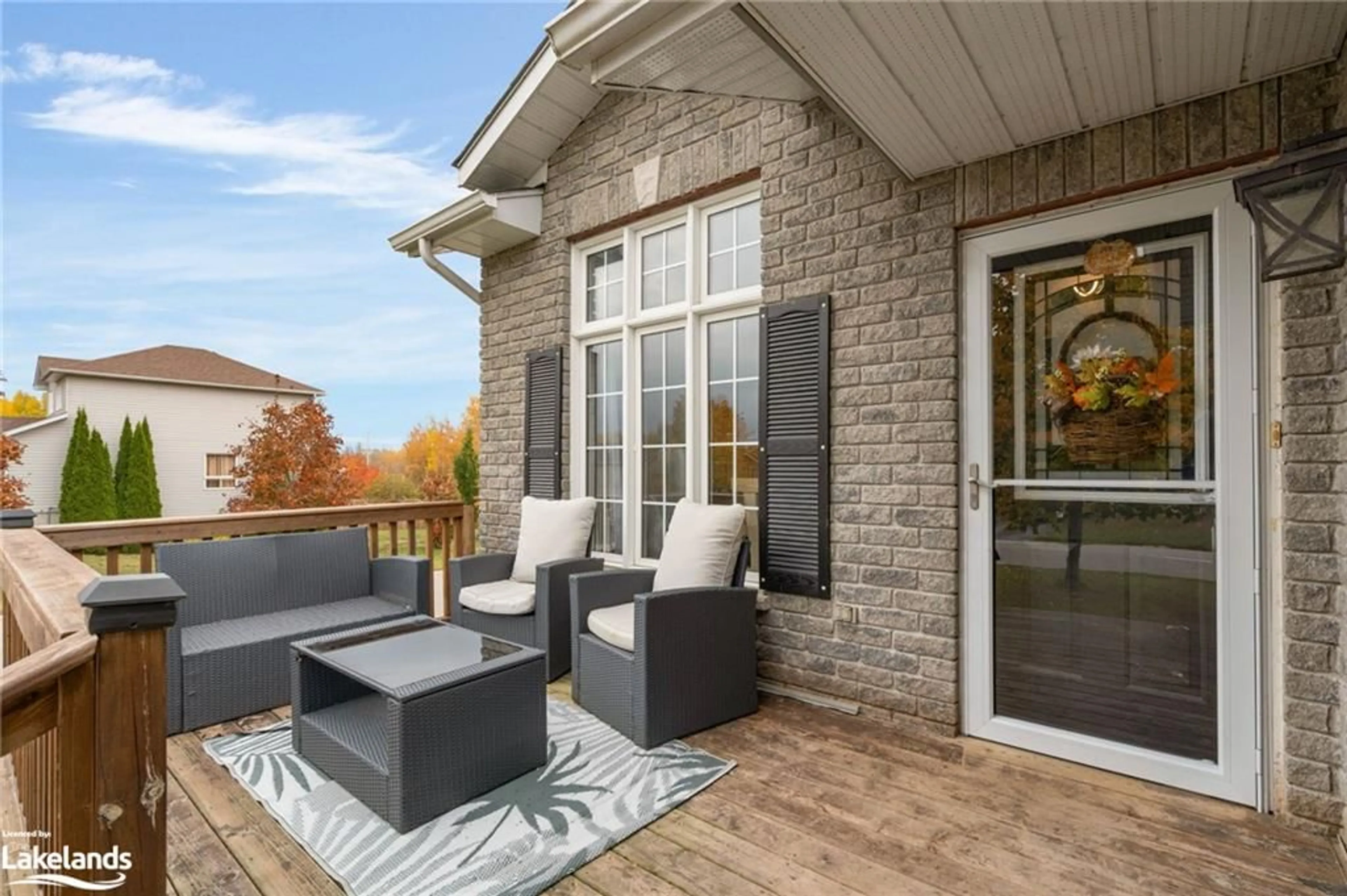 Patio, cottage for 27 Georgias Walk, Victoria Harbour Ontario L0K 2A0