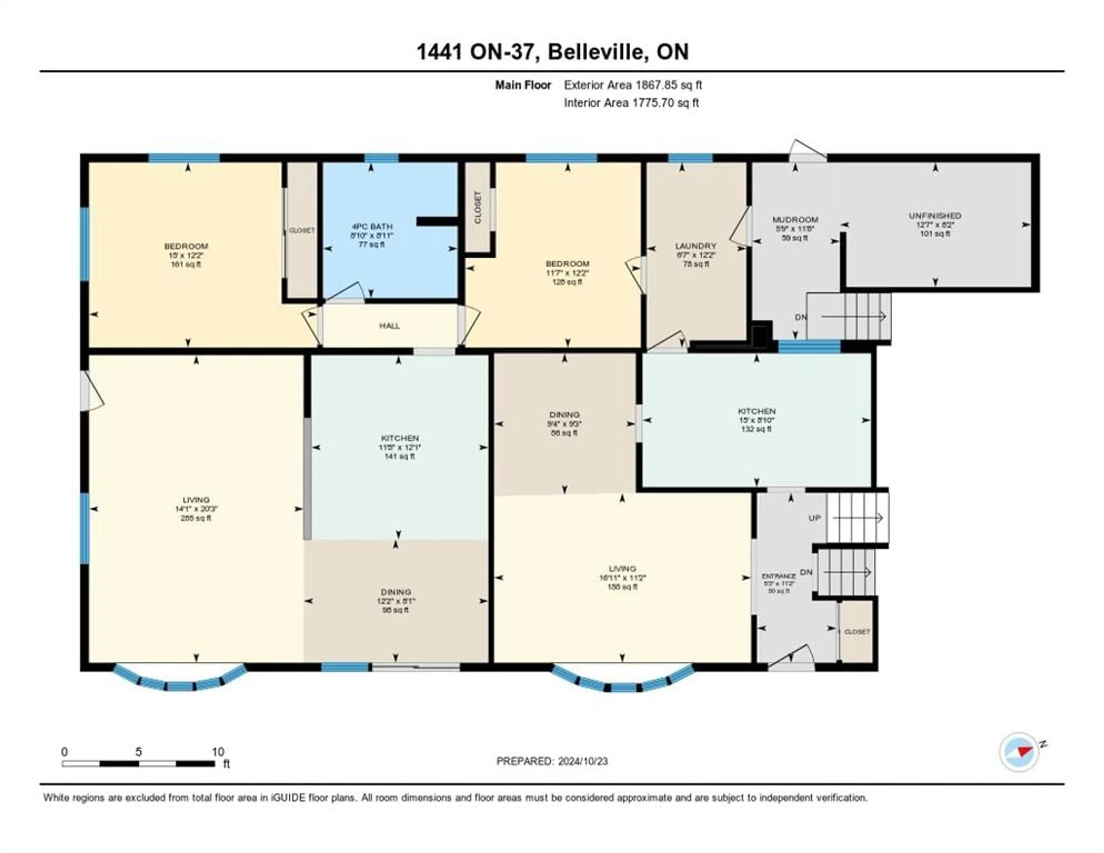 Floor plan for 1441 Highway 37, Belleville Ontario K0K 1V0