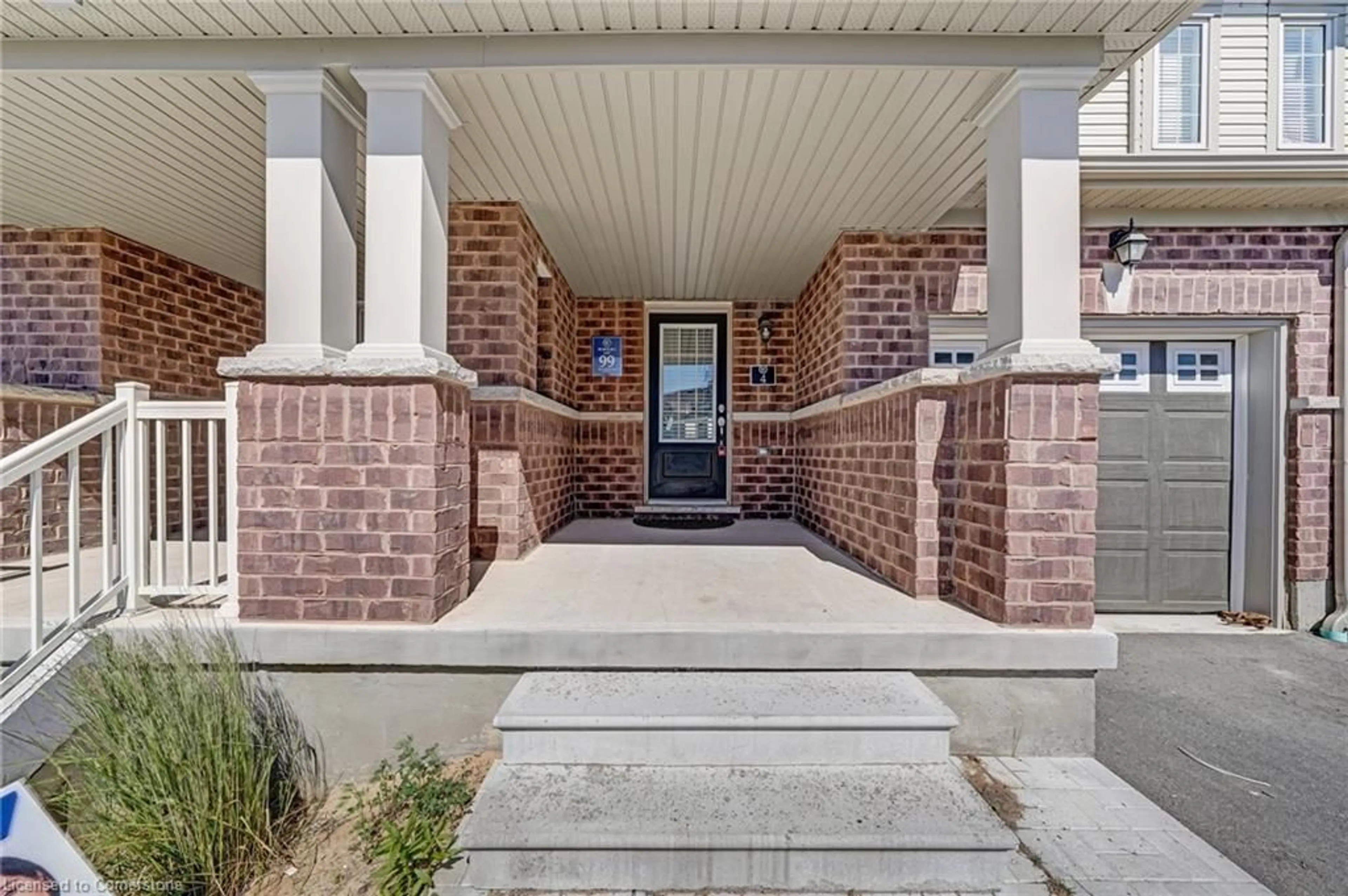 Indoor entryway, cement floor for 740 Linden Dr #4, Cambridge Ontario N3H 0C9