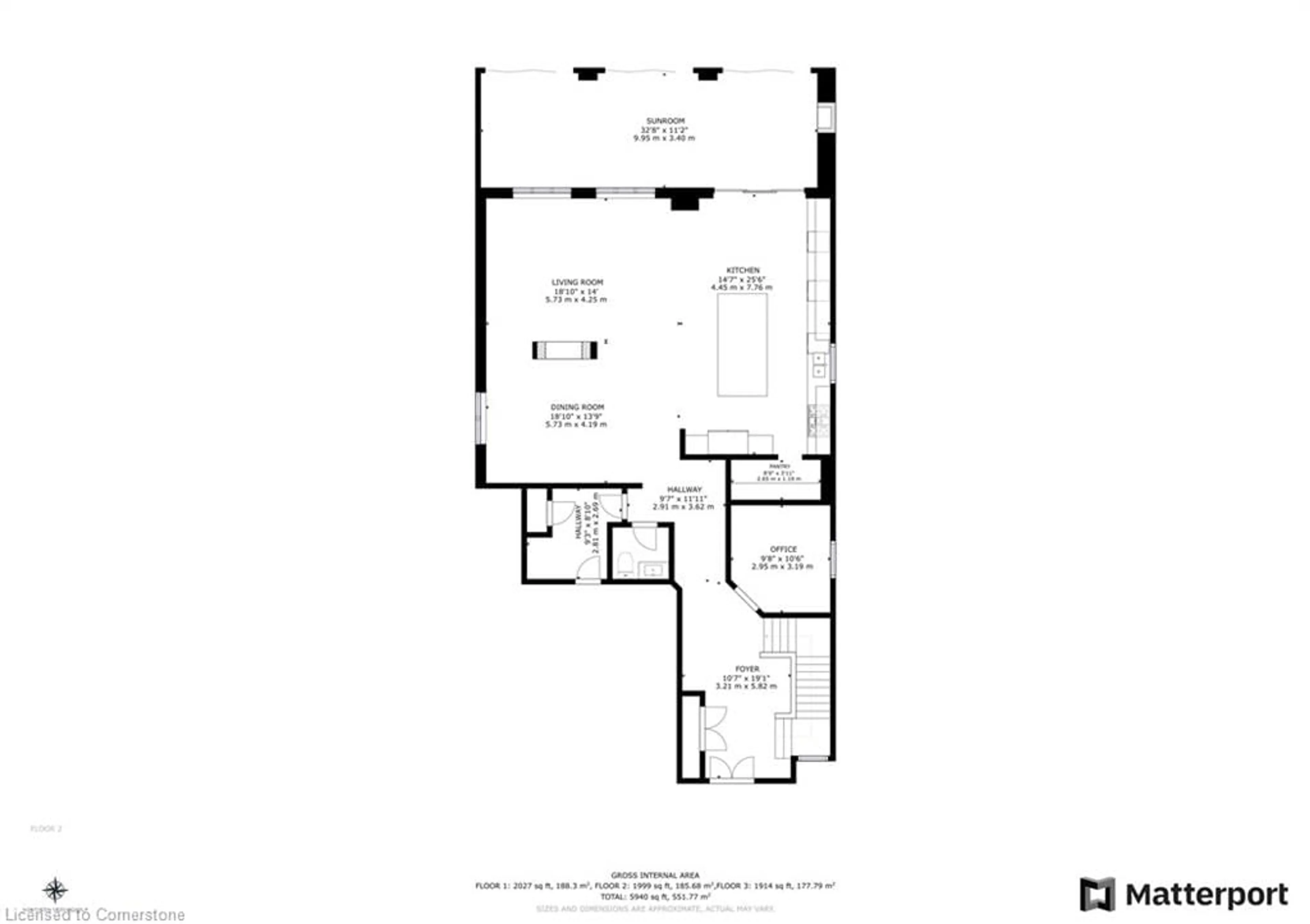 Floor plan for 94 Millen Rd, Hamilton Ontario L8G 3G2