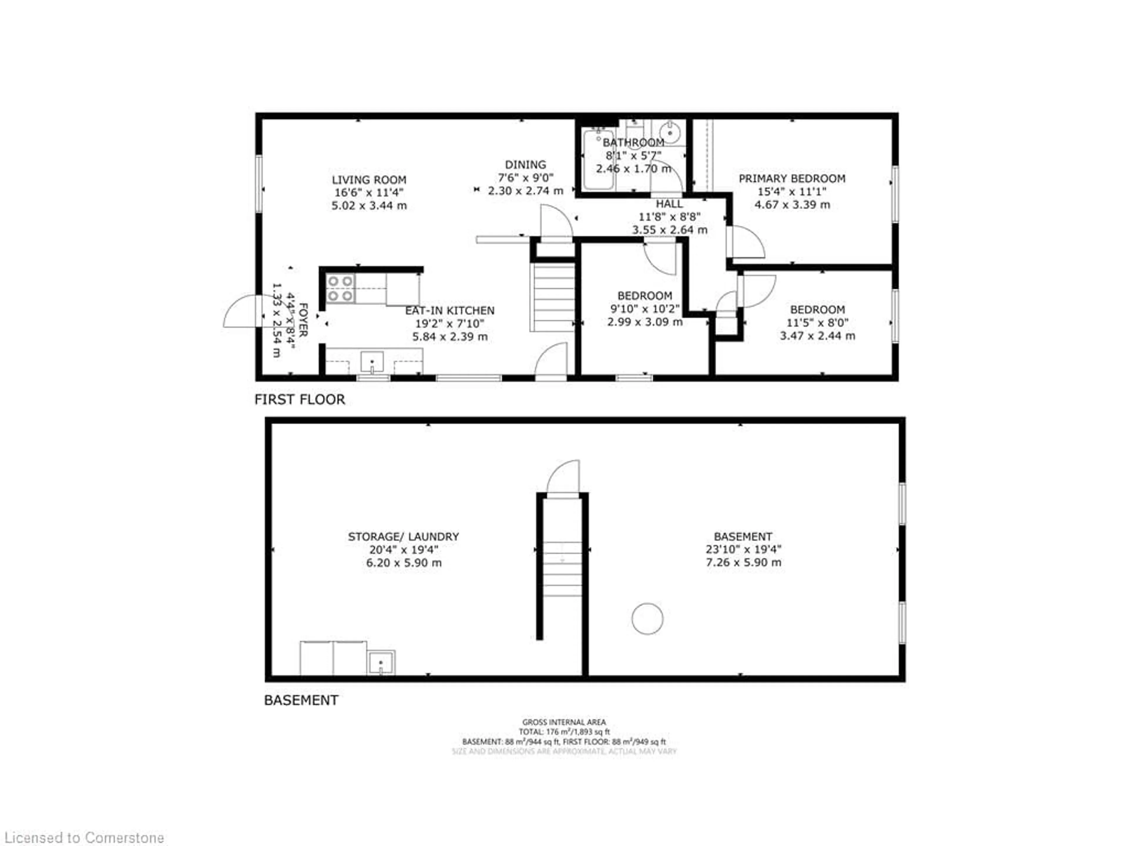 Floor plan for 30 Ponytrail Dr, Brantford Ontario N3P 1J8